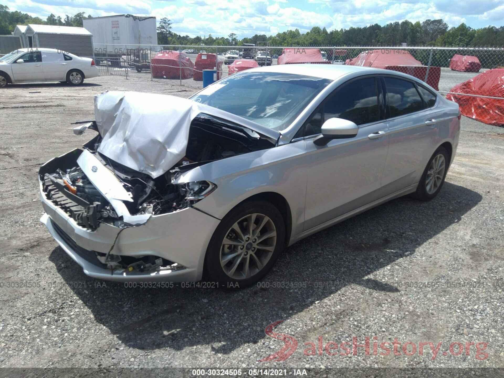 3FA6P0HD6HR332491 2017 FORD FUSION