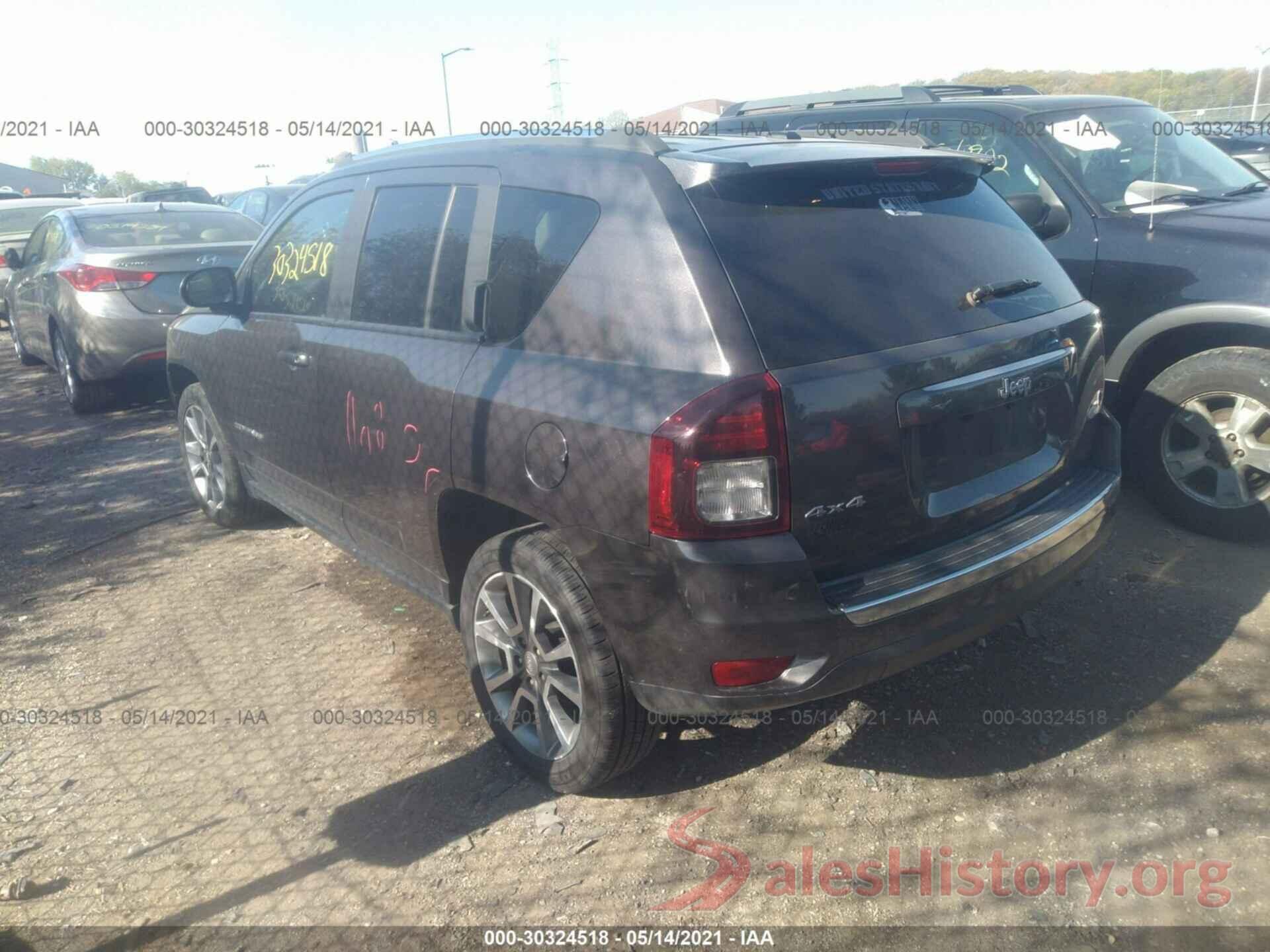 1C4NJDEBXHD108764 2017 JEEP COMPASS