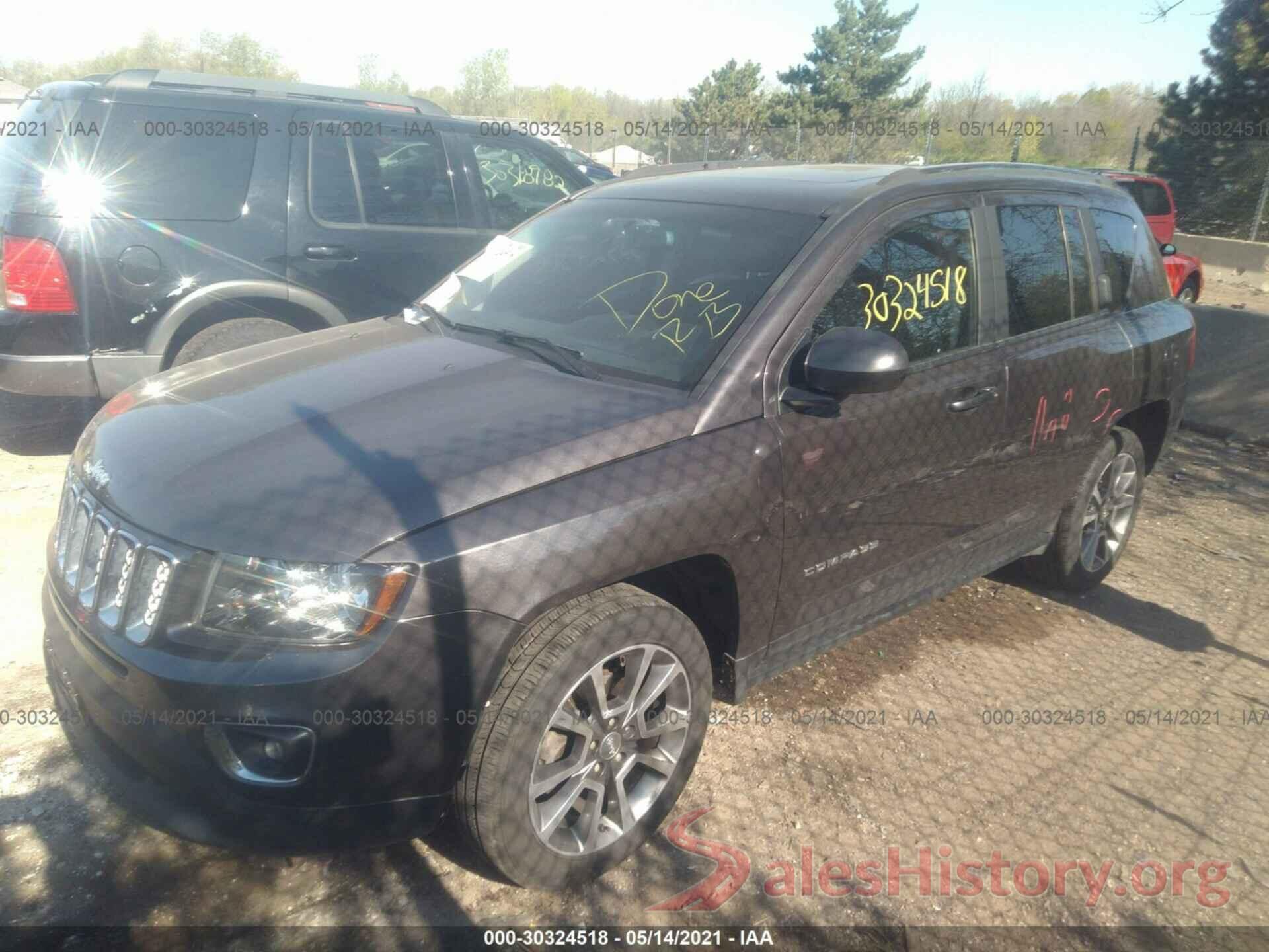 1C4NJDEBXHD108764 2017 JEEP COMPASS