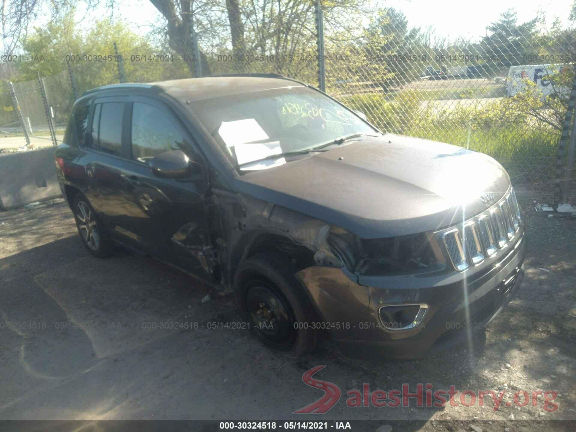 1C4NJDEBXHD108764 2017 JEEP COMPASS