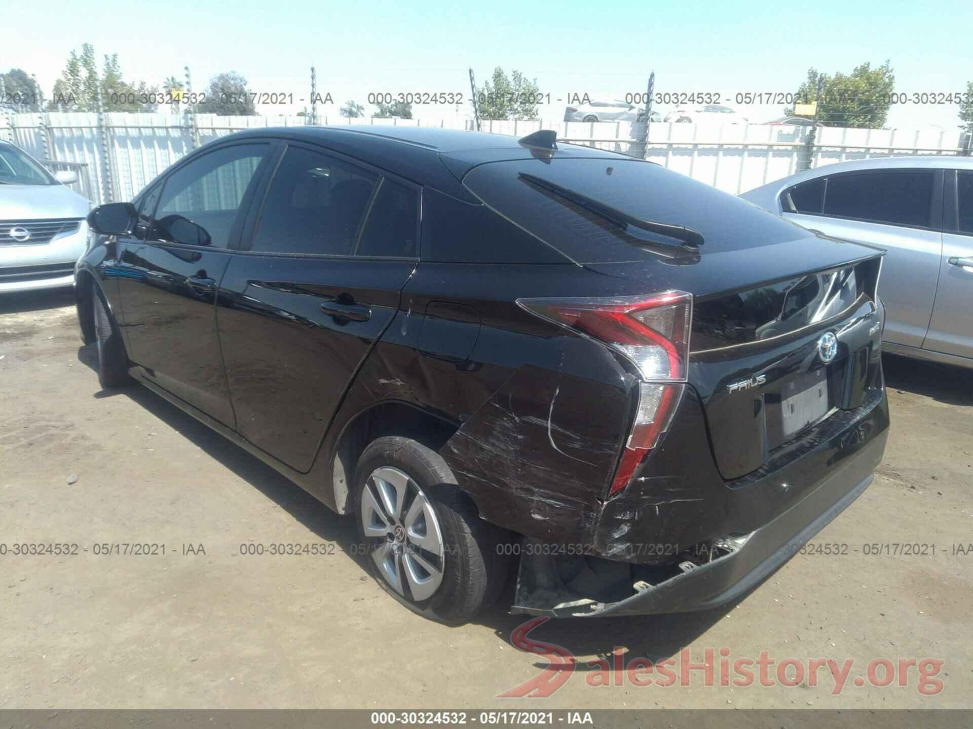 JTDKBRFU7J3075084 2018 TOYOTA PRIUS