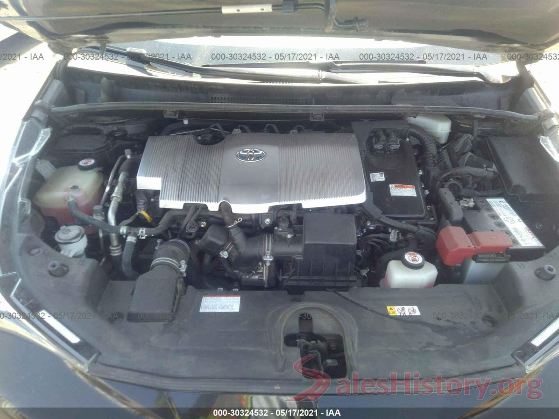 JTDKBRFU7J3075084 2018 TOYOTA PRIUS