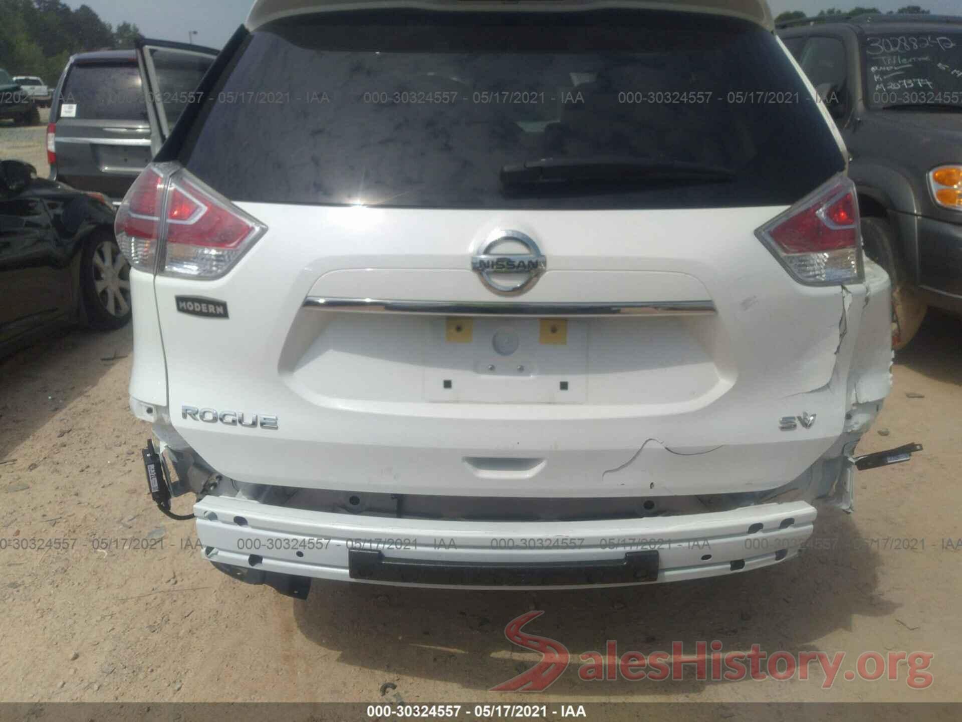 KNMAT2MT3GP648610 2016 NISSAN ROGUE