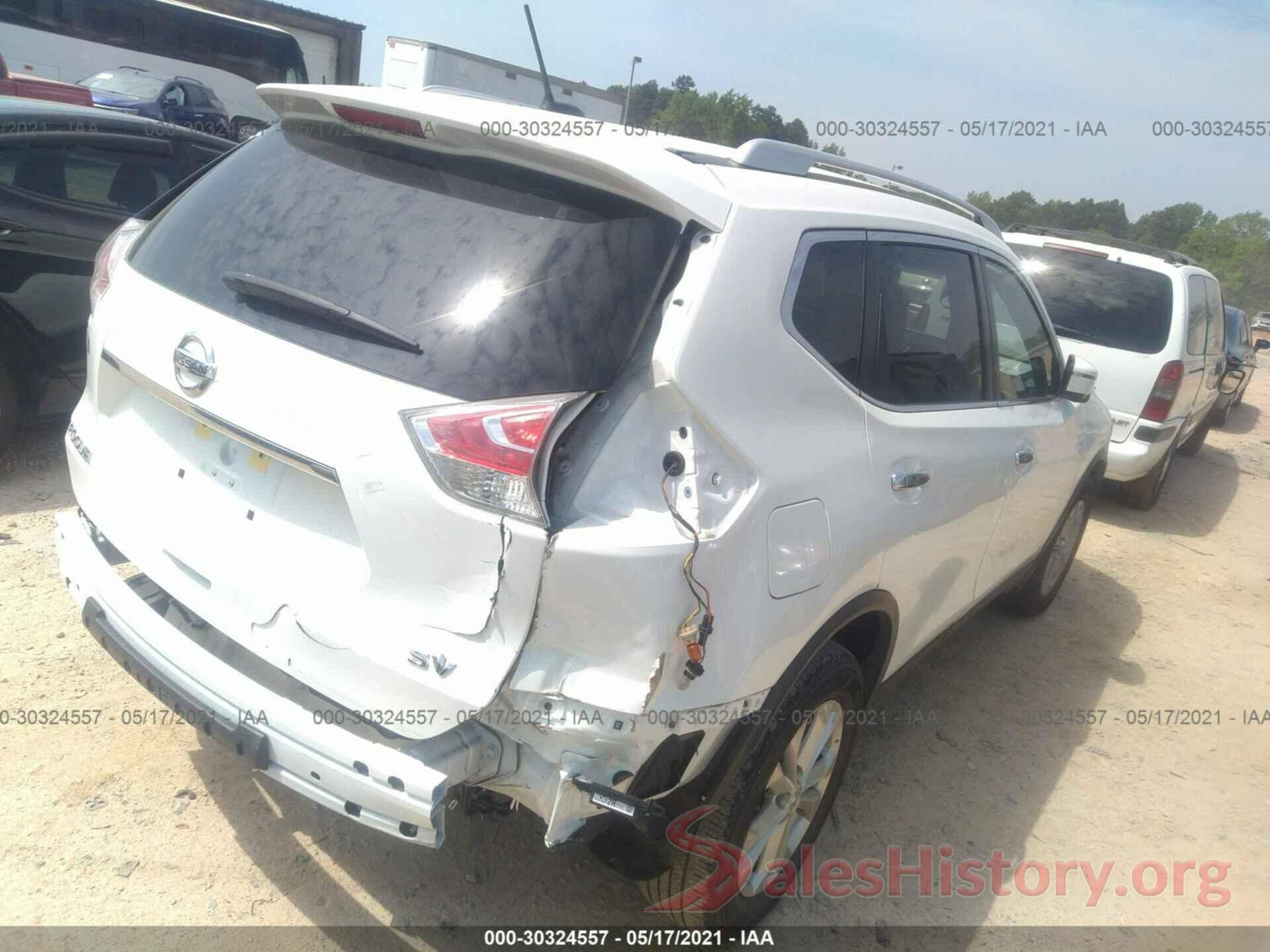 KNMAT2MT3GP648610 2016 NISSAN ROGUE