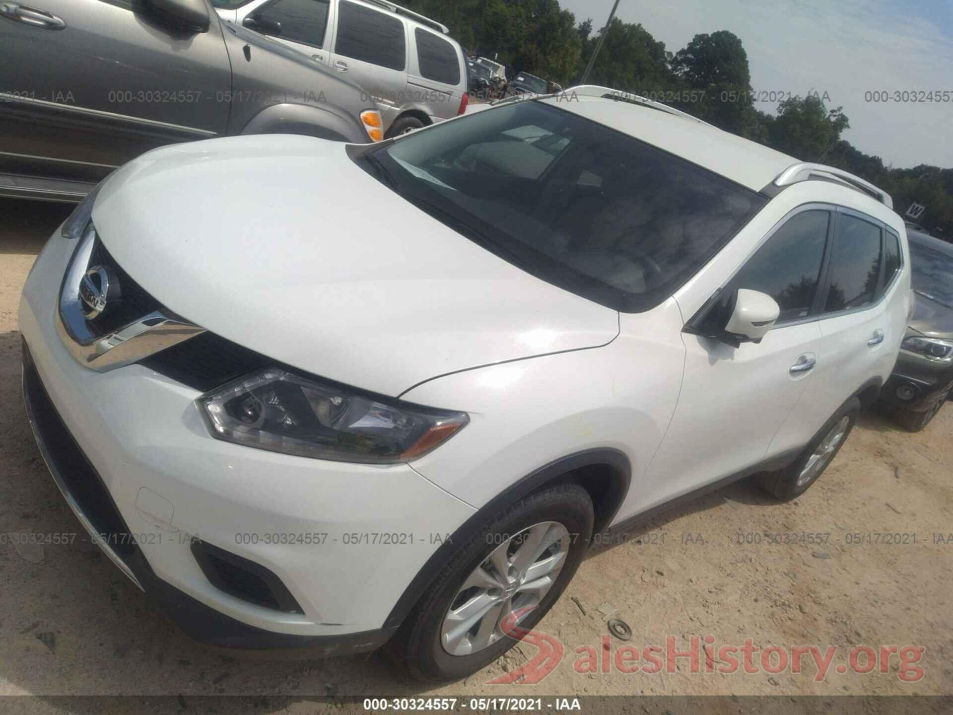 KNMAT2MT3GP648610 2016 NISSAN ROGUE