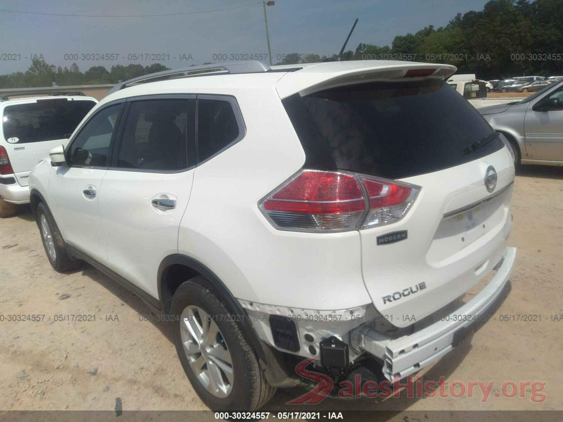 KNMAT2MT3GP648610 2016 NISSAN ROGUE