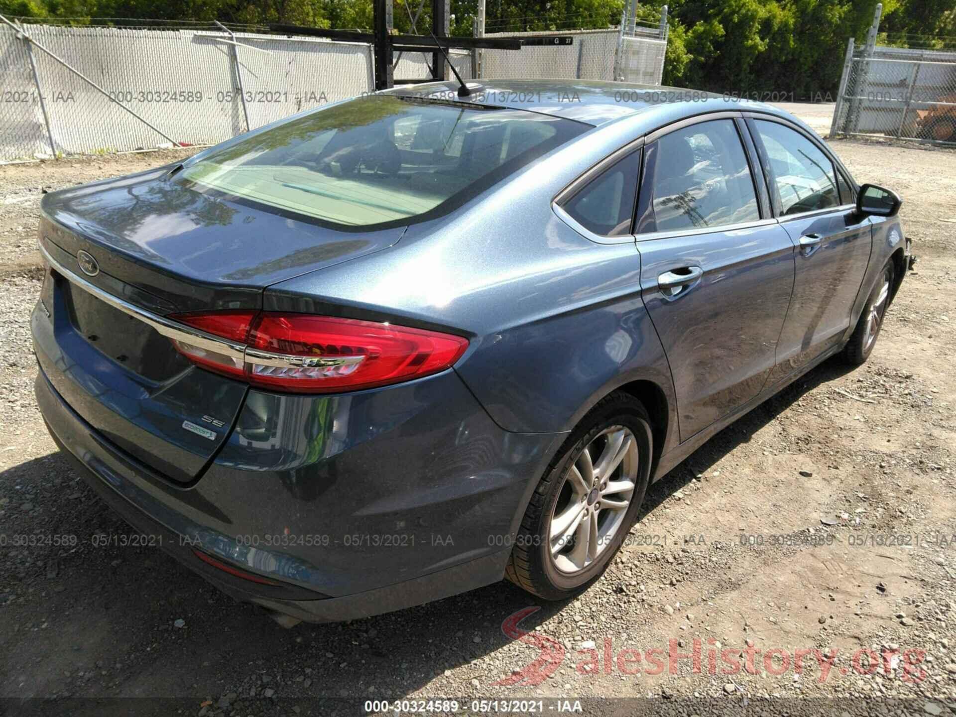 3FA6P0HD3JR174357 2018 FORD FUSION