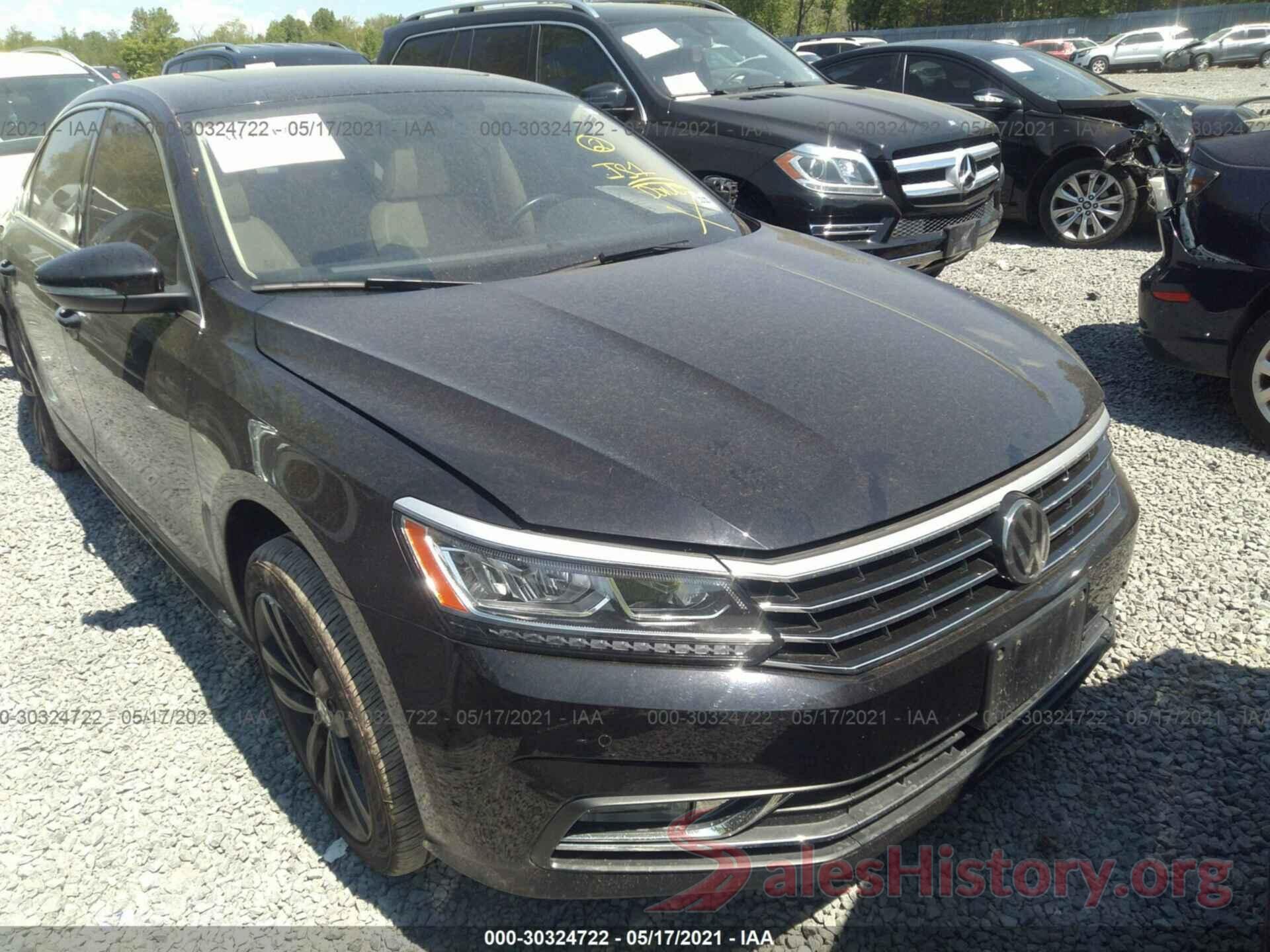 1VWBA7A36JC026977 2018 VOLKSWAGEN PASSAT