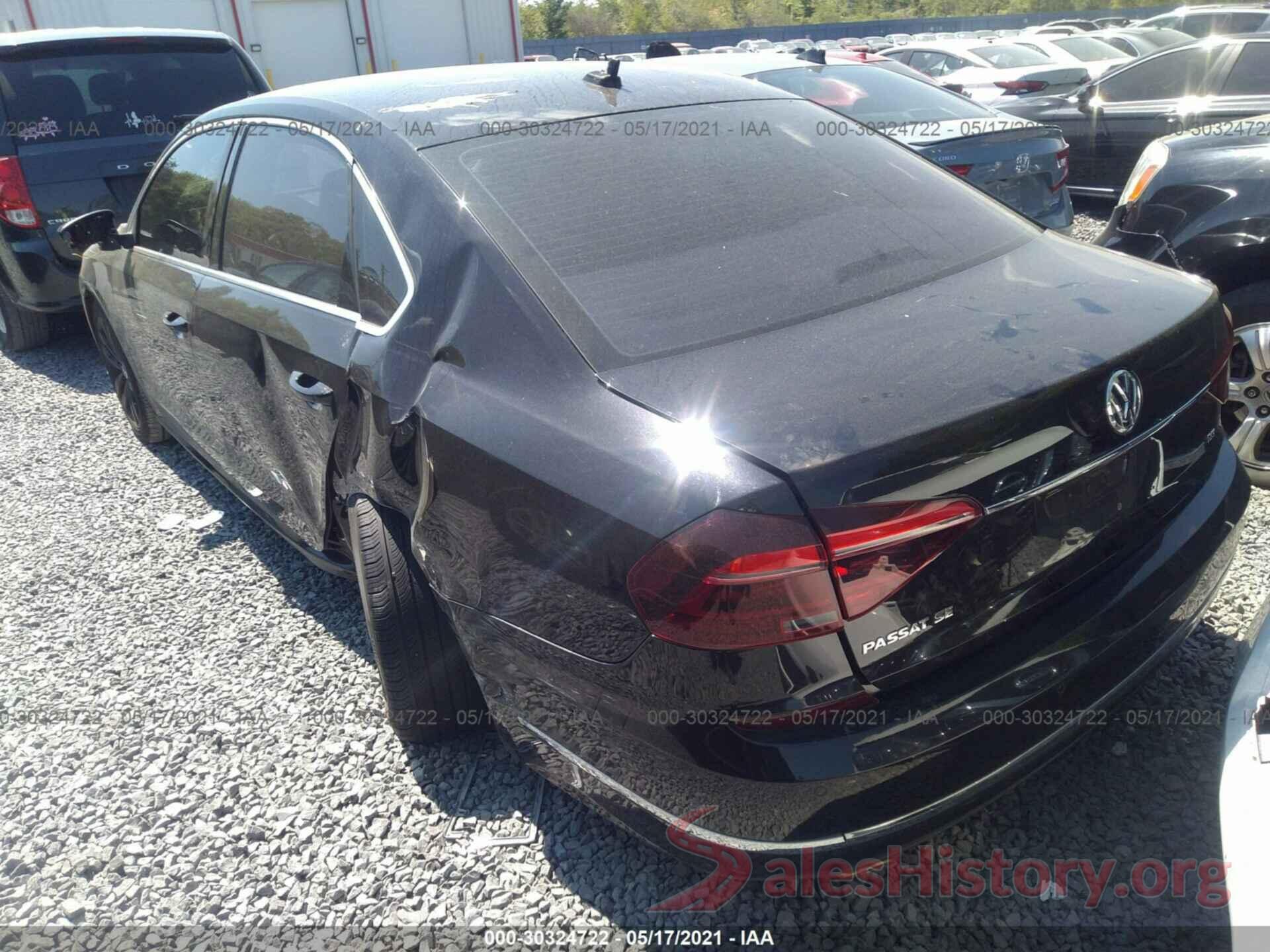 1VWBA7A36JC026977 2018 VOLKSWAGEN PASSAT