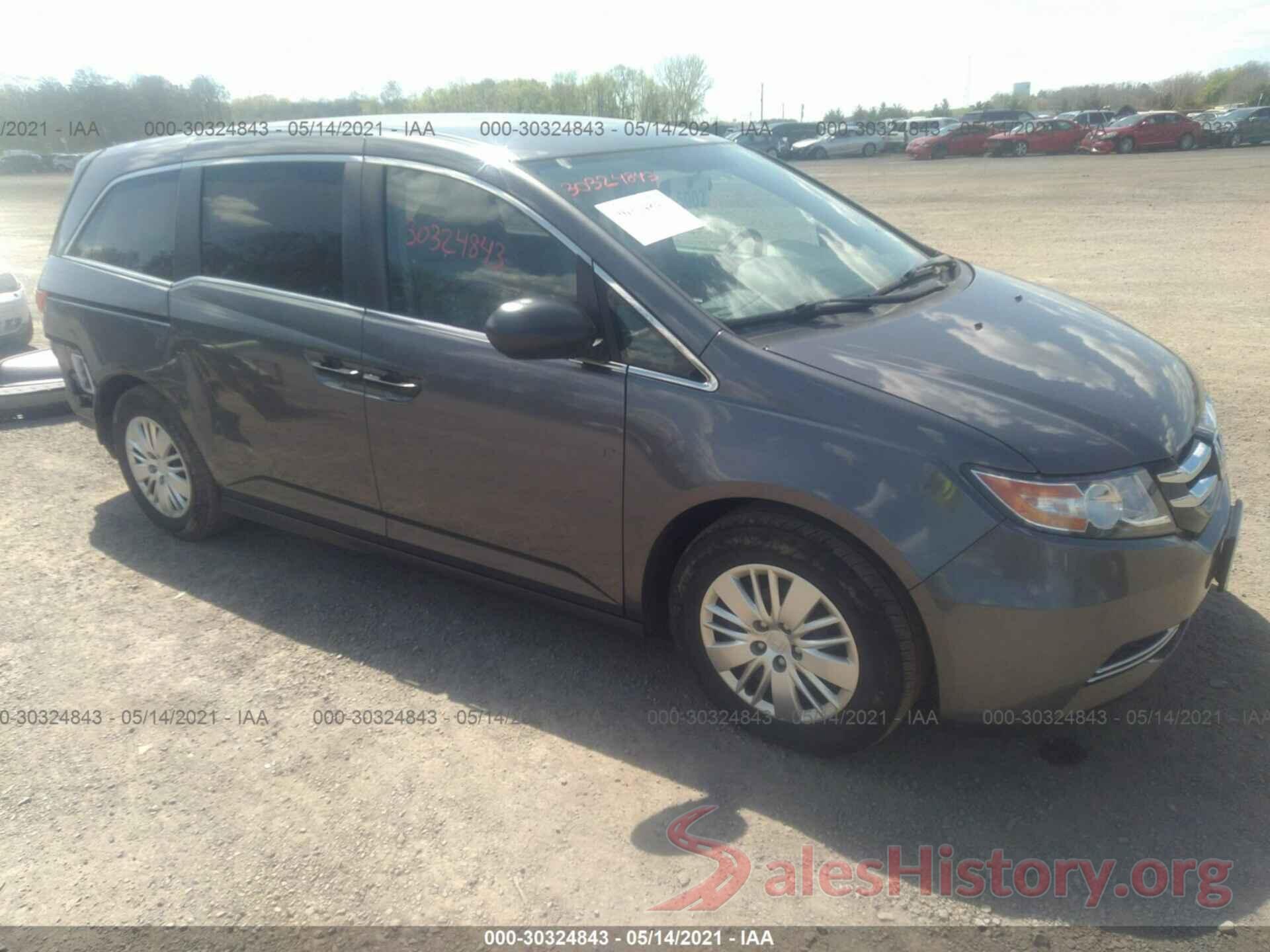 5FNRL5H22GB100002 2016 HONDA ODYSSEY