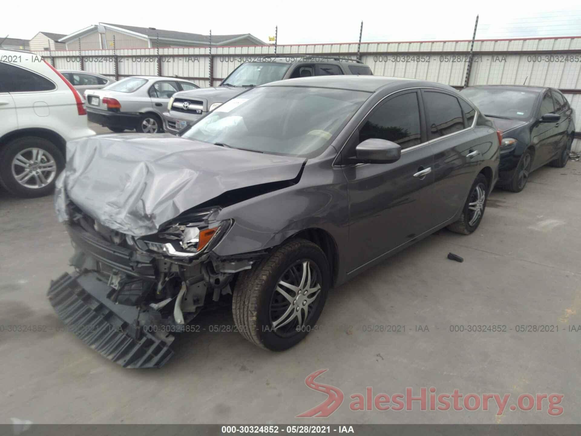 3N1AB7AP4KY343151 2019 NISSAN SENTRA