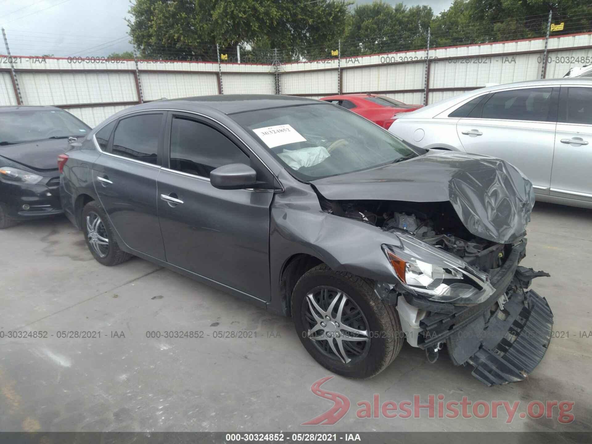 3N1AB7AP4KY343151 2019 NISSAN SENTRA