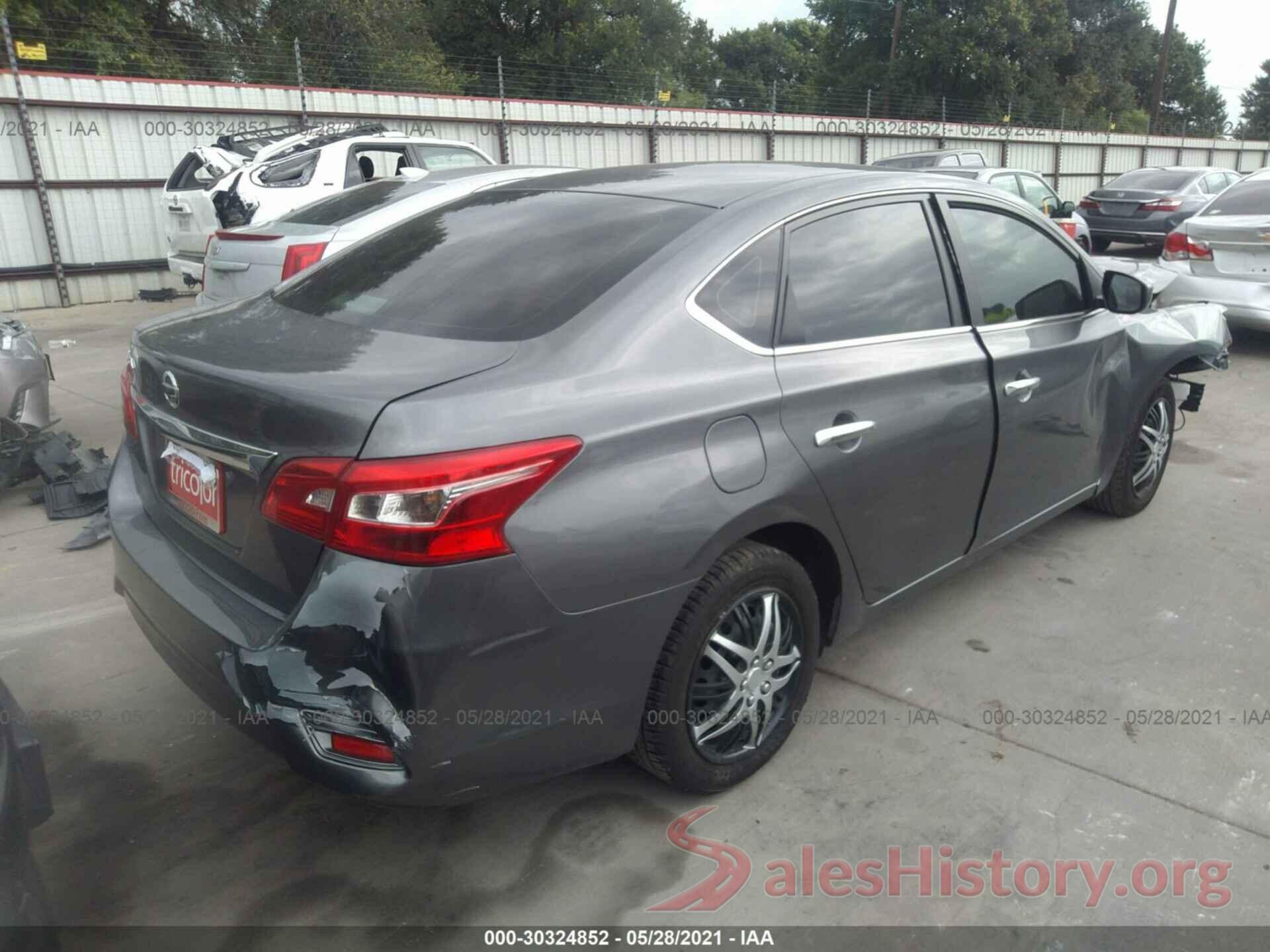 3N1AB7AP4KY343151 2019 NISSAN SENTRA