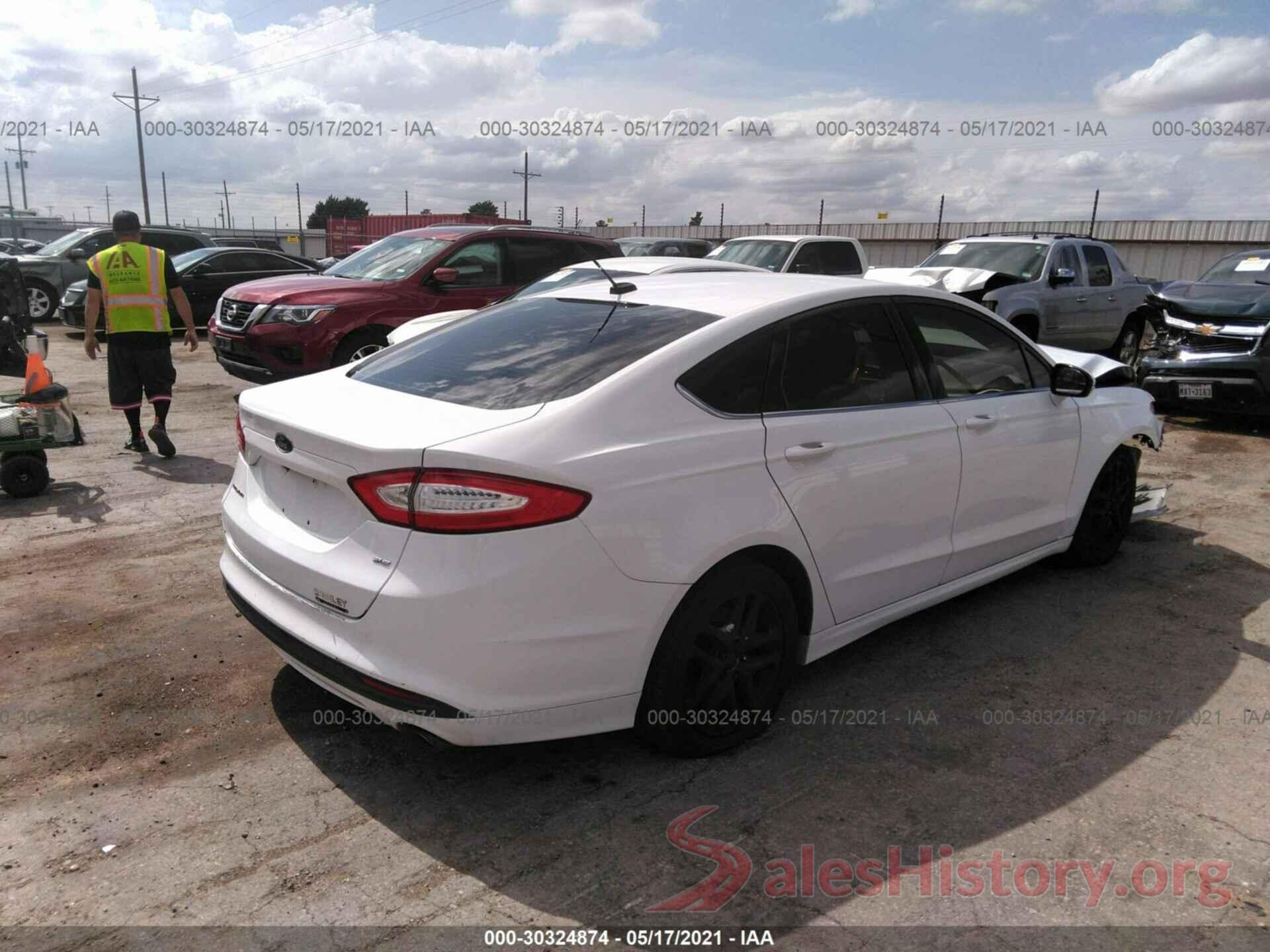 1FA6P0H7XG5101427 2016 FORD FUSION