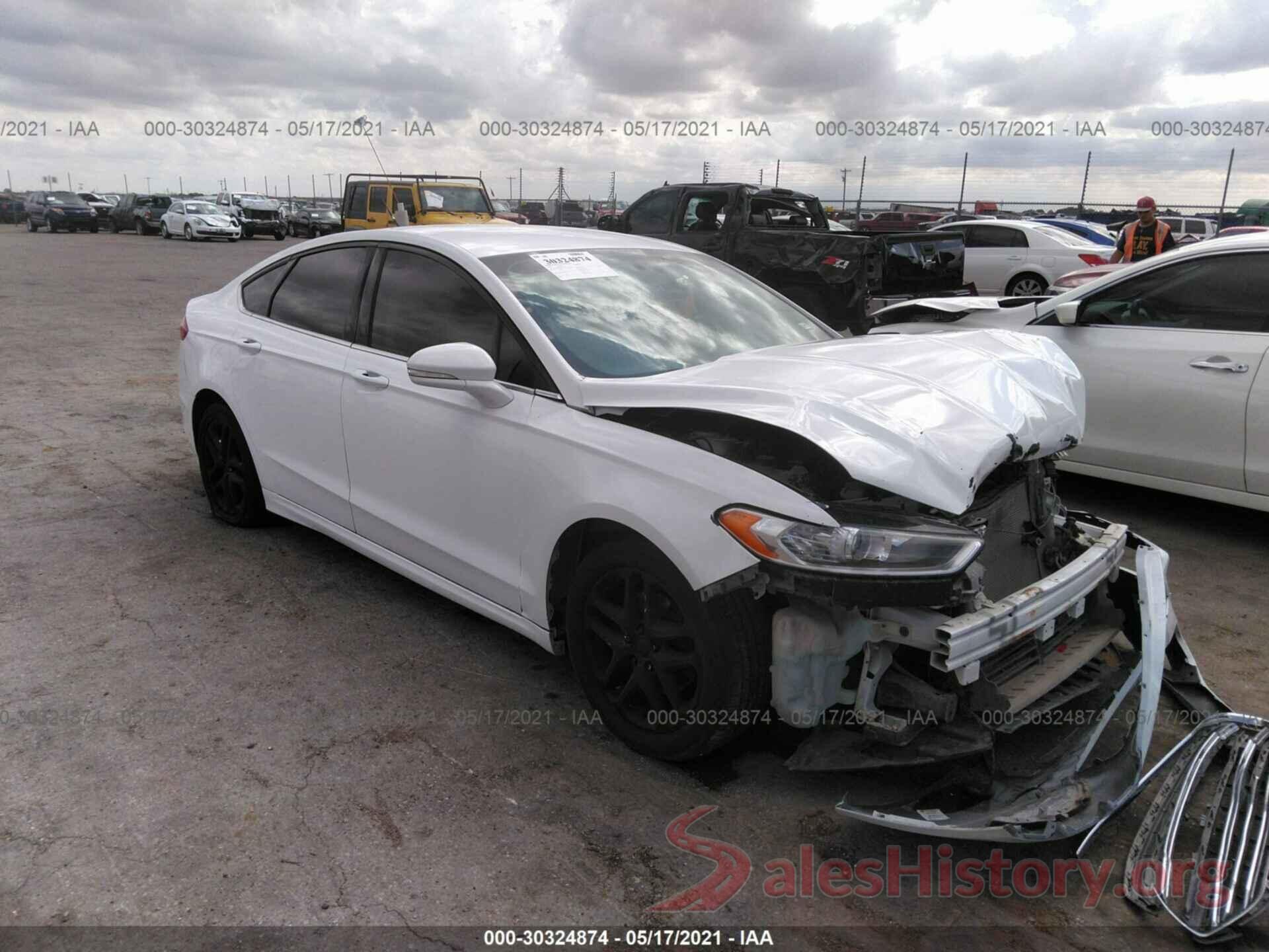 1FA6P0H7XG5101427 2016 FORD FUSION