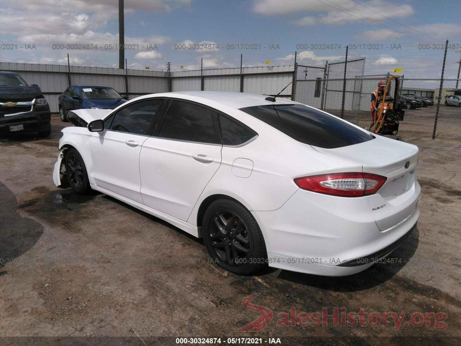 1FA6P0H7XG5101427 2016 FORD FUSION