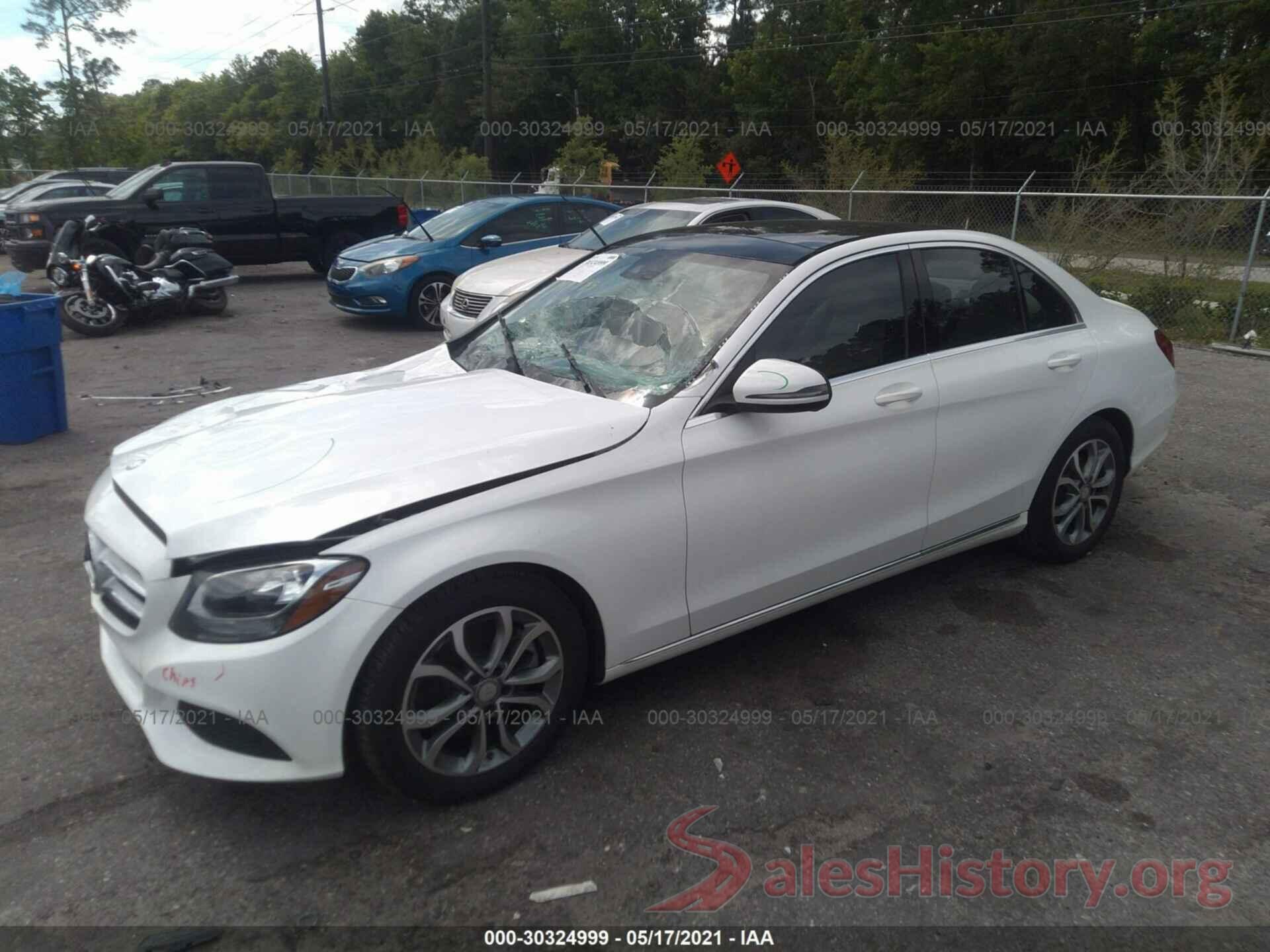 WDDWF4JB3GR163429 2016 MERCEDES-BENZ C-CLASS