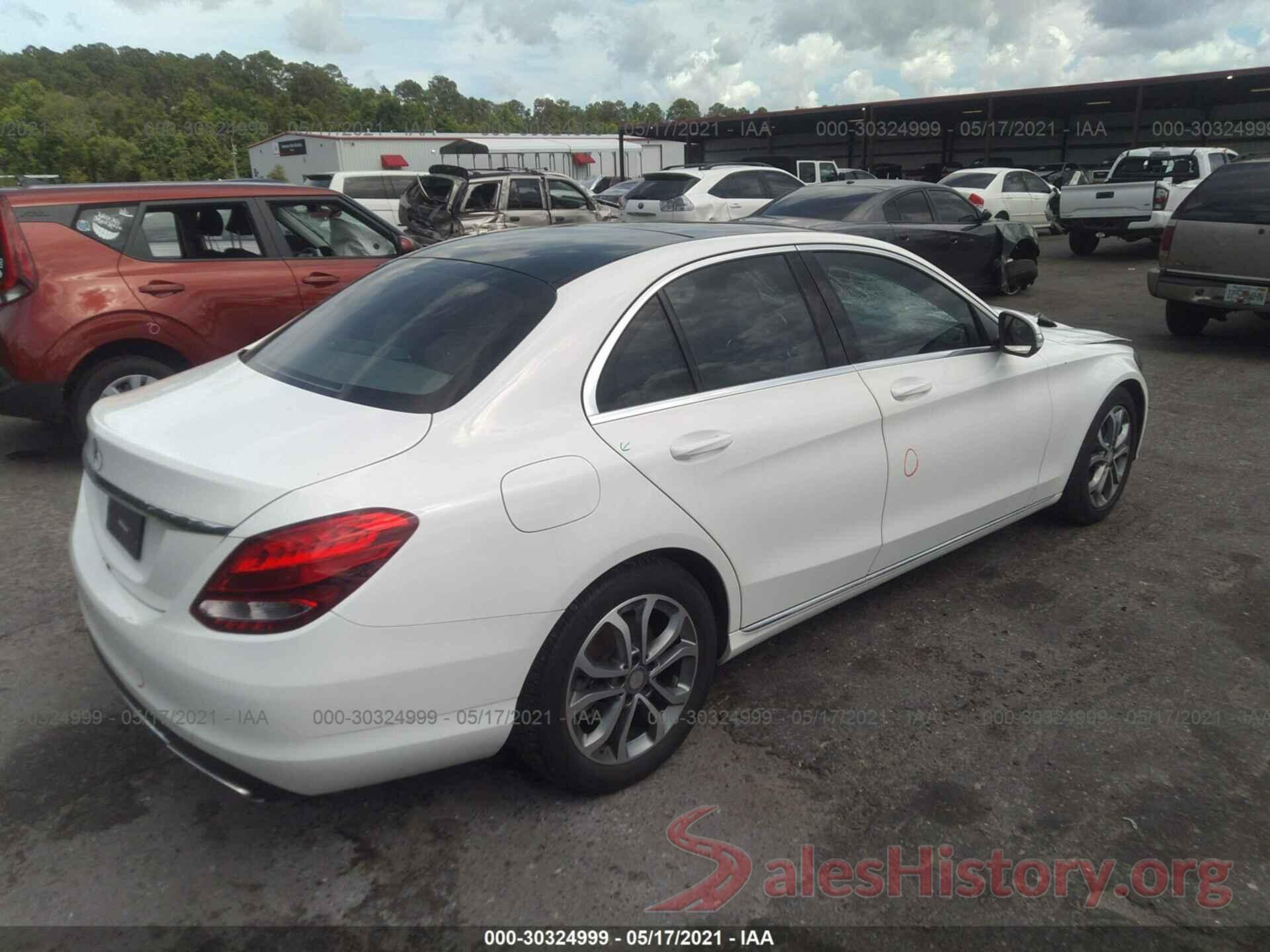 WDDWF4JB3GR163429 2016 MERCEDES-BENZ C-CLASS