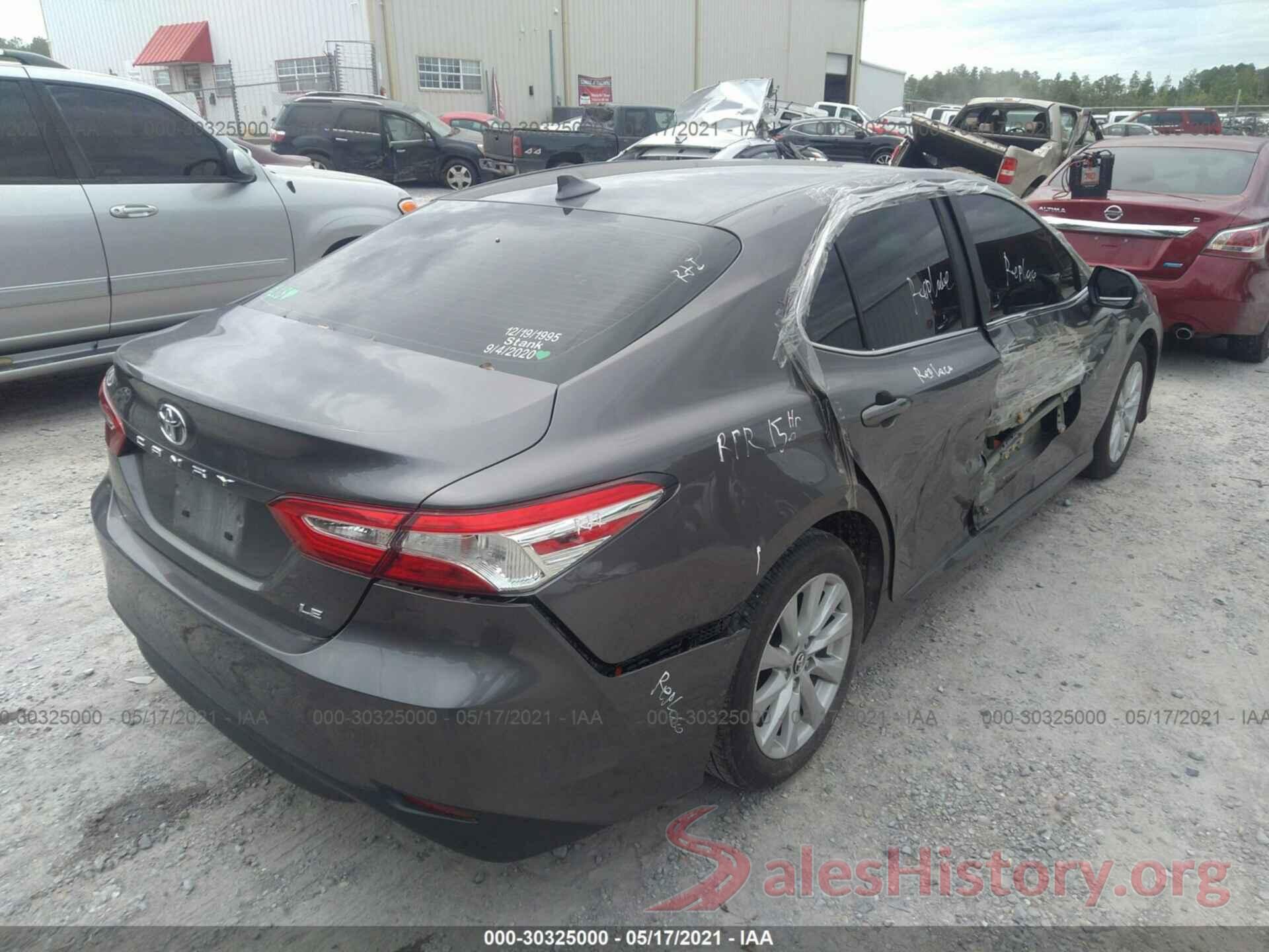 4T1C11AK6LU935189 2020 TOYOTA CAMRY