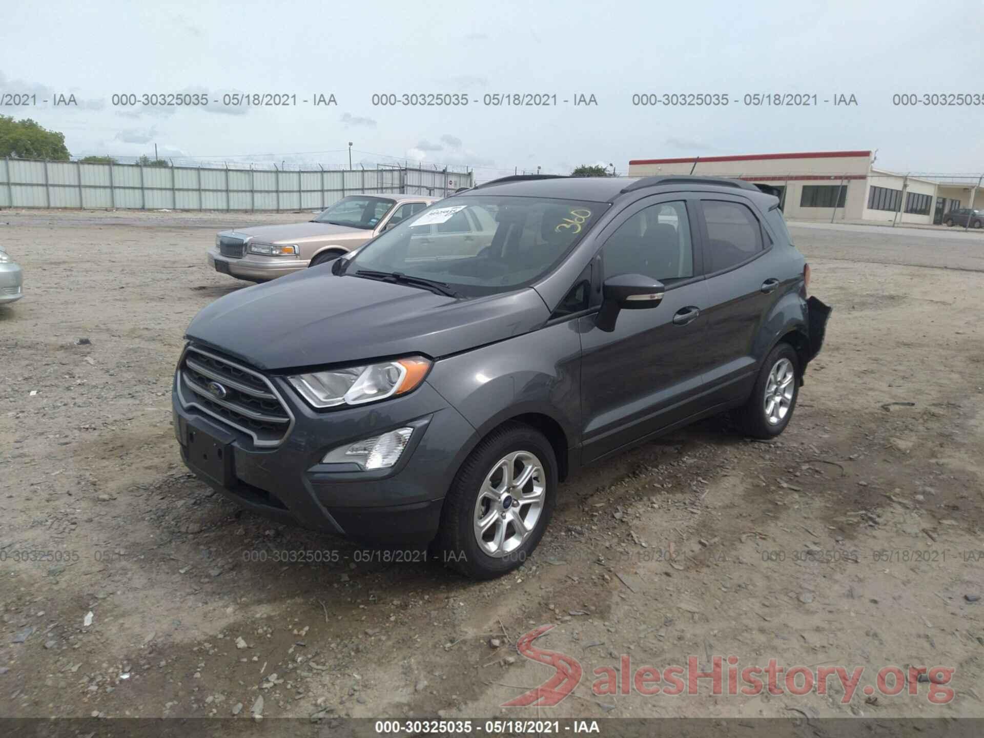 MAJ3S2GE9LC342088 2020 FORD ECOSPORT