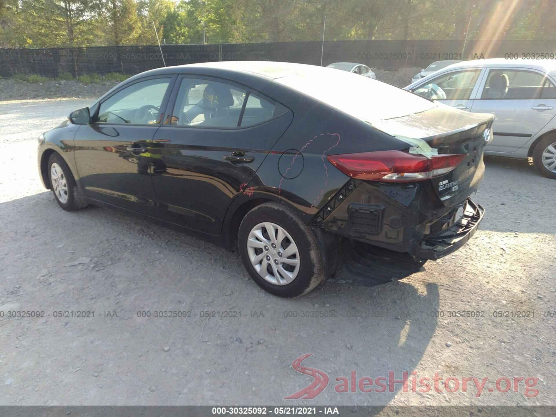 5NPD74LF1JH351203 2018 HYUNDAI ELANTRA