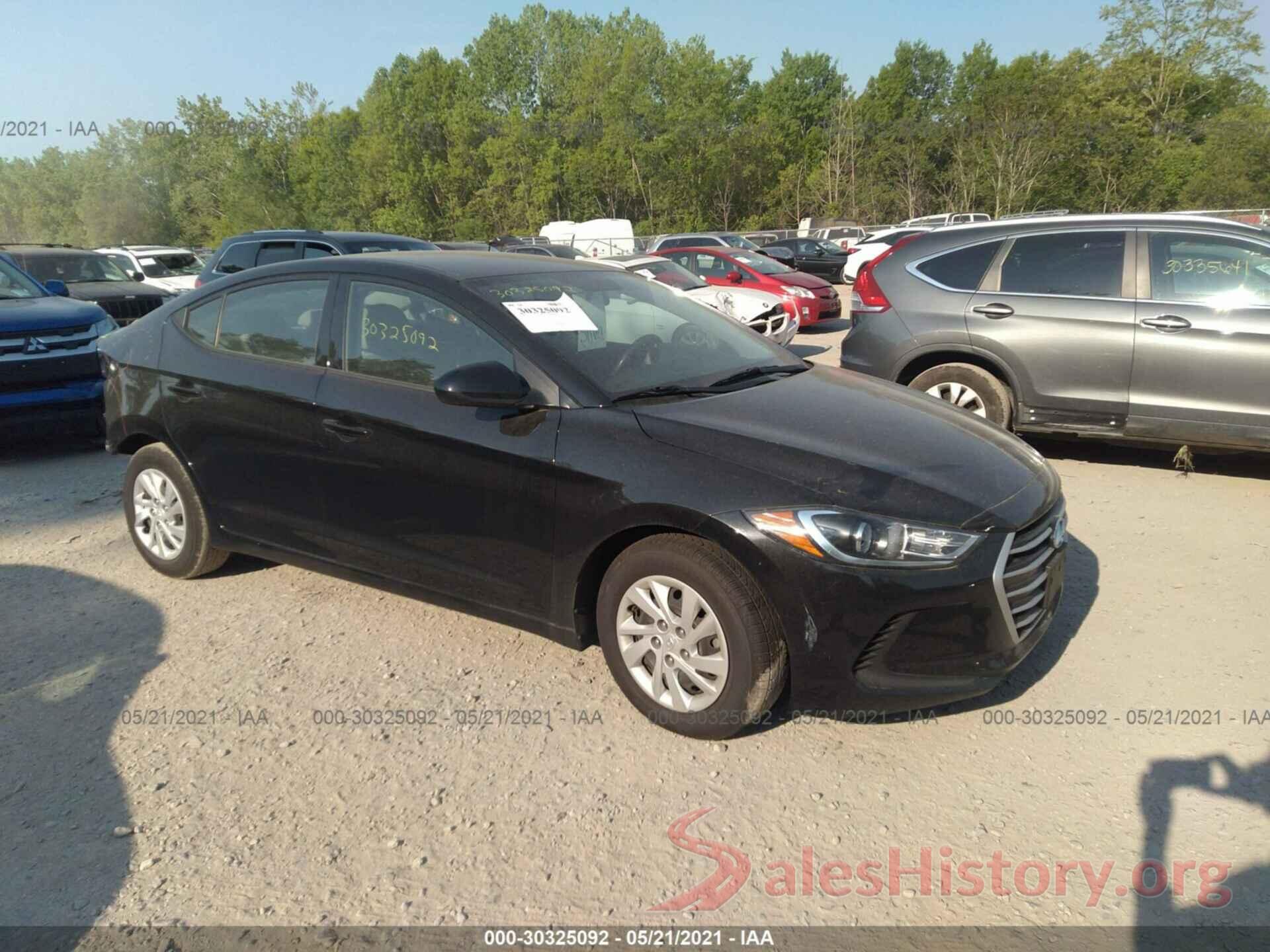 5NPD74LF1JH351203 2018 HYUNDAI ELANTRA