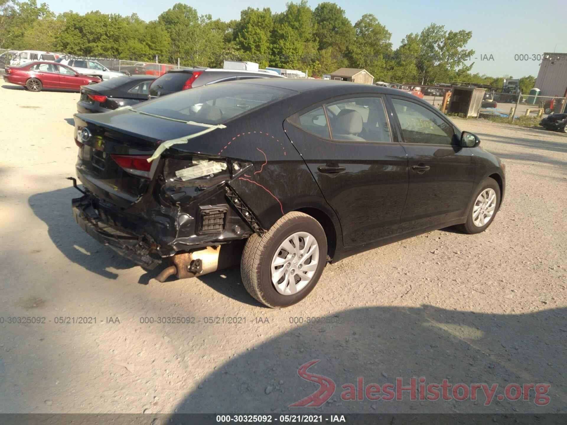 5NPD74LF1JH351203 2018 HYUNDAI ELANTRA