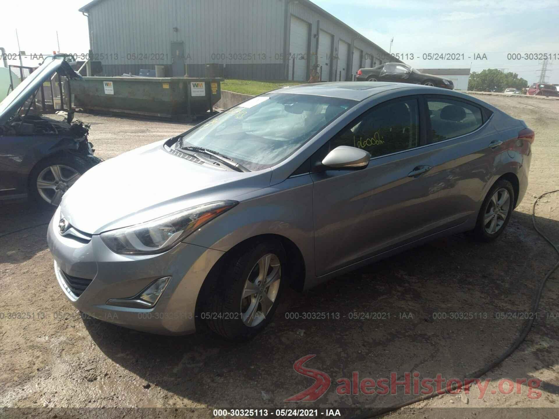 5NPDH4AE8GH754823 2016 HYUNDAI ELANTRA