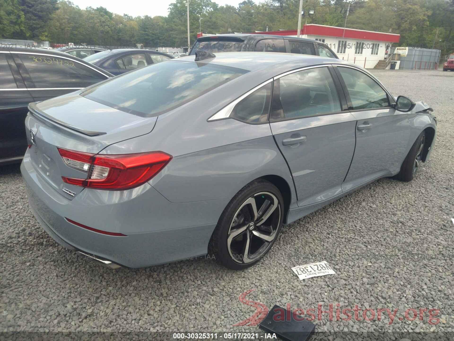 1HGCV1F41MA056755 2021 HONDA ACCORD SEDAN