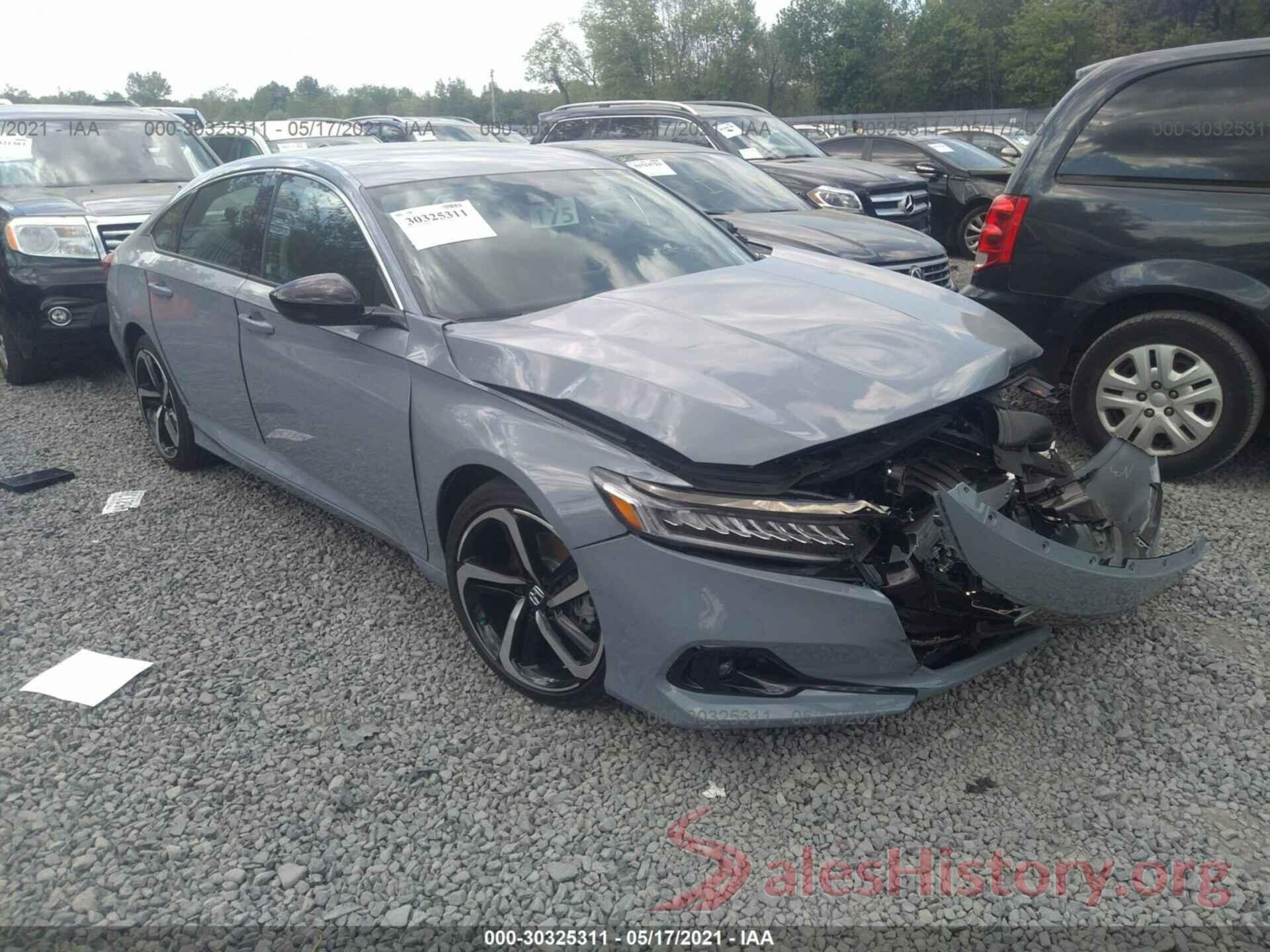 1HGCV1F41MA056755 2021 HONDA ACCORD SEDAN