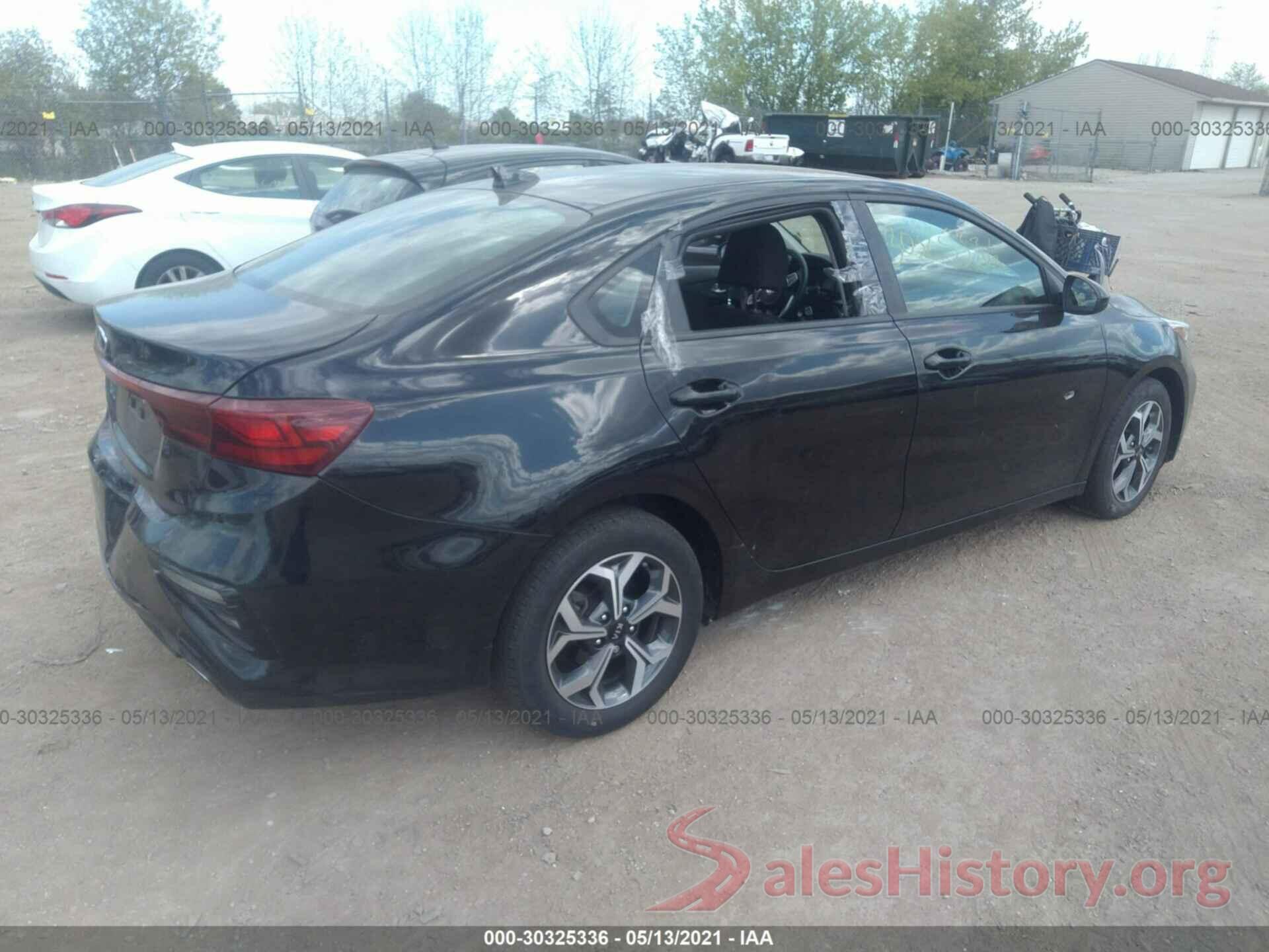 3KPF24AD6LE140823 2020 KIA FORTE