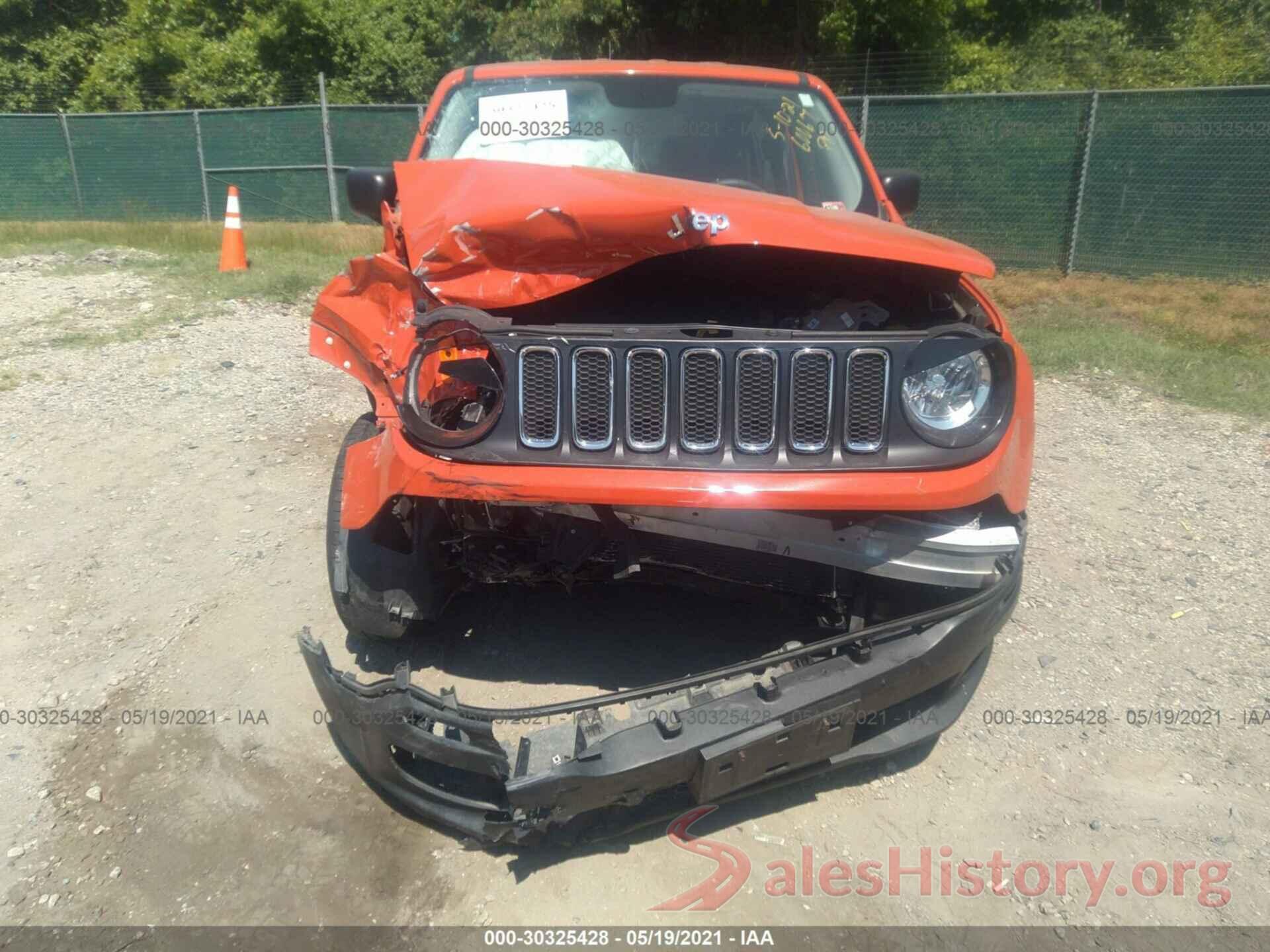 ZACCJBAT5GPC86270 2016 JEEP RENEGADE