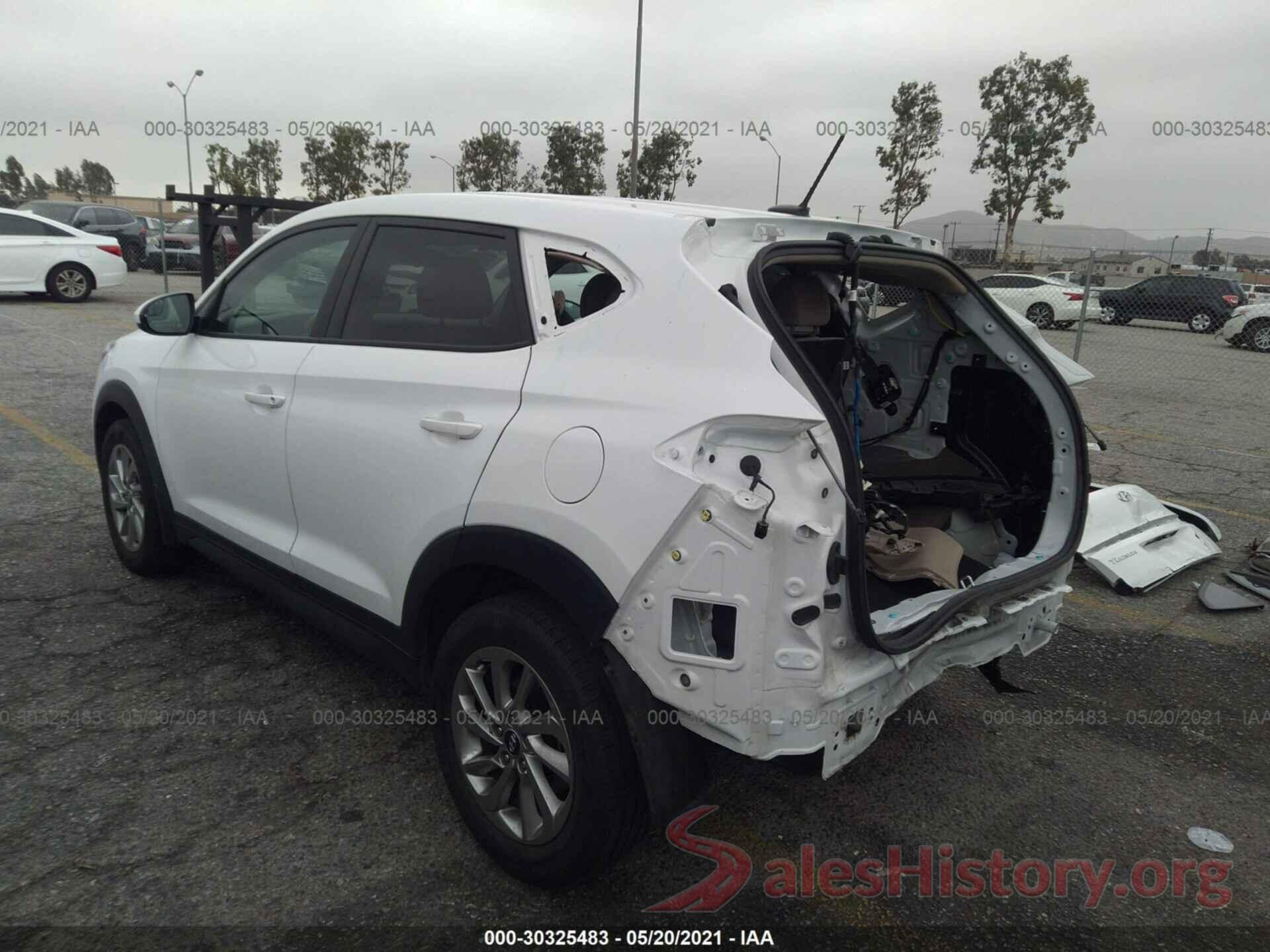 KM8J23A46HU264132 2017 HYUNDAI TUCSON