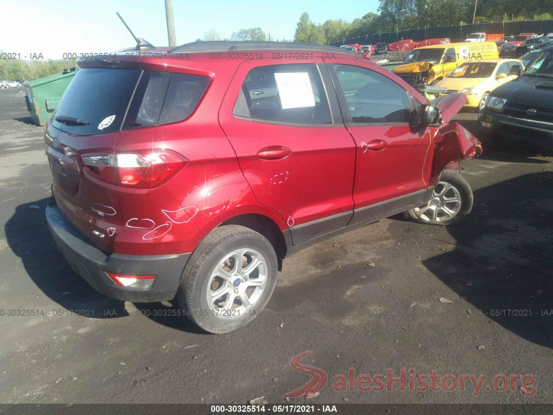 MAJ6P1UL8JC230603 2018 FORD ECOSPORT