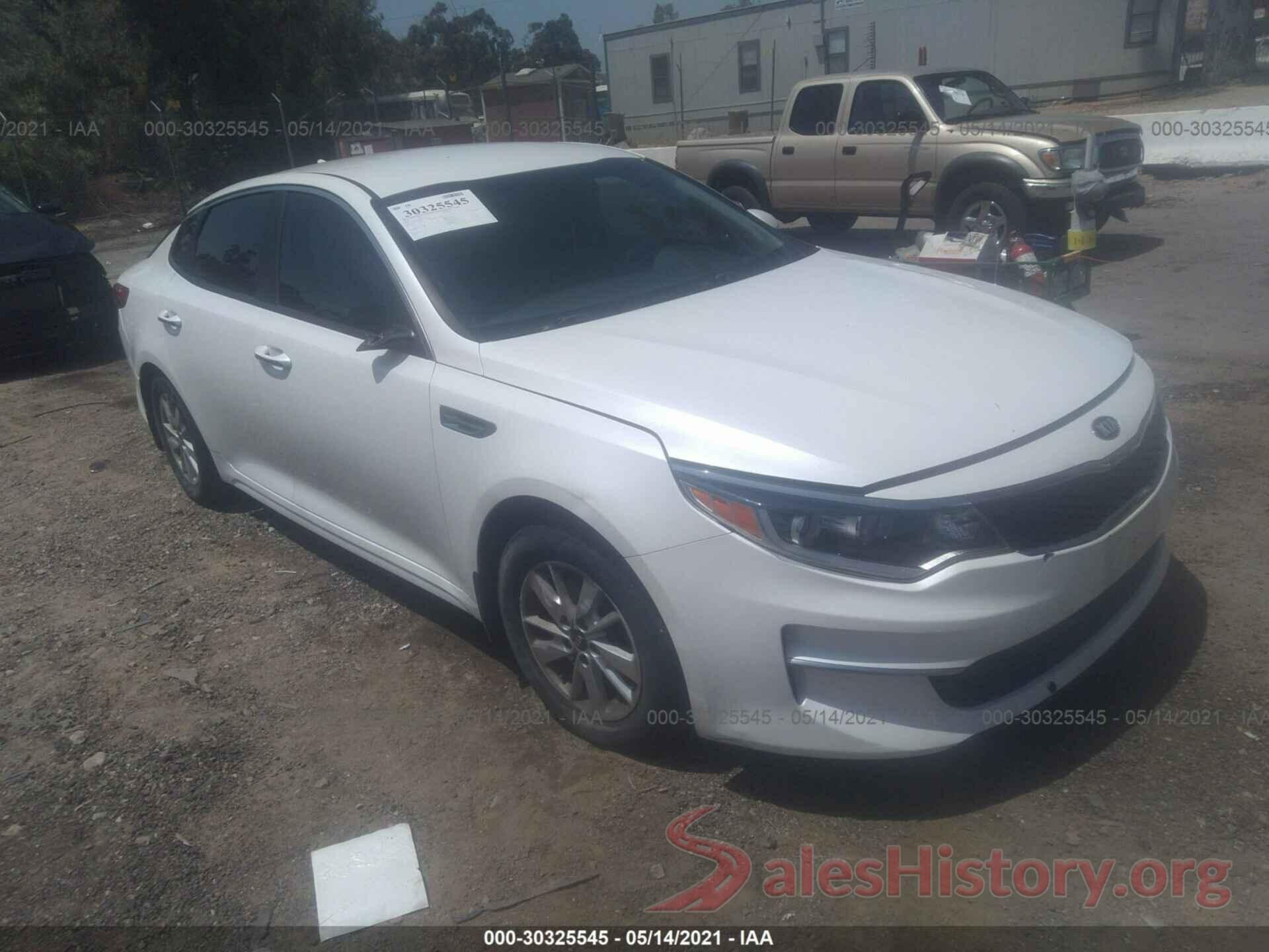 KNAGT4L32G5095514 2016 KIA OPTIMA