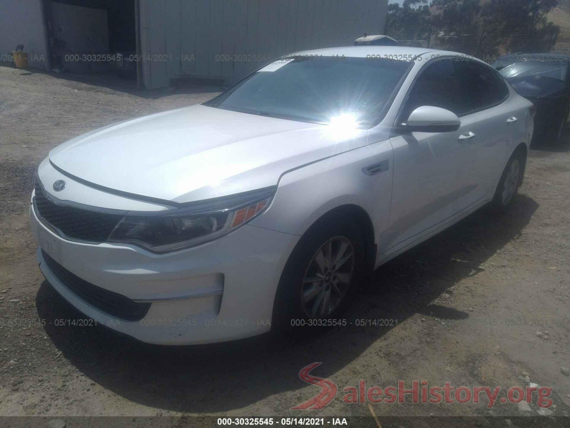 KNAGT4L32G5095514 2016 KIA OPTIMA