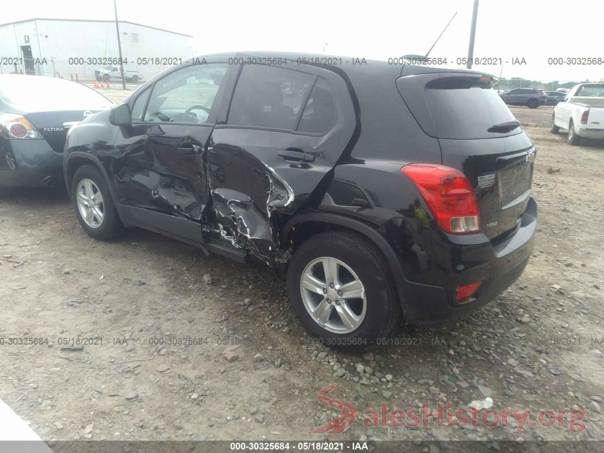 KL7CJKSB8LB329488 2020 CHEVROLET TRAX