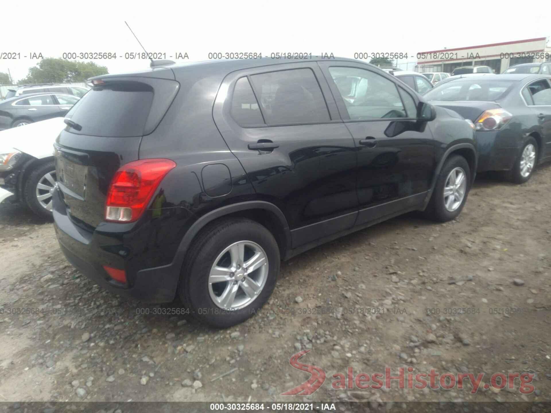 KL7CJKSB8LB329488 2020 CHEVROLET TRAX