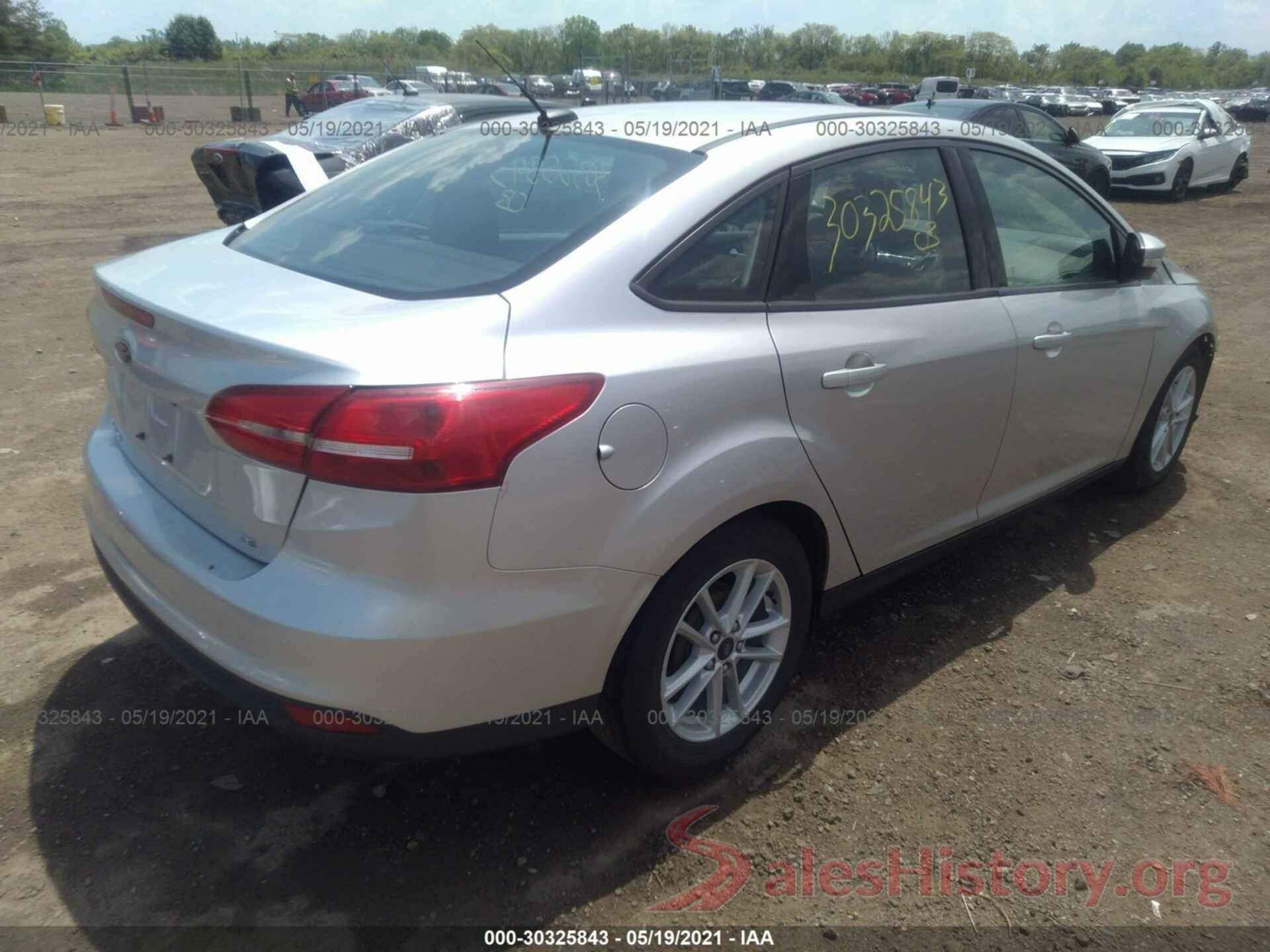 1FADP3F26HL265352 2017 FORD FOCUS