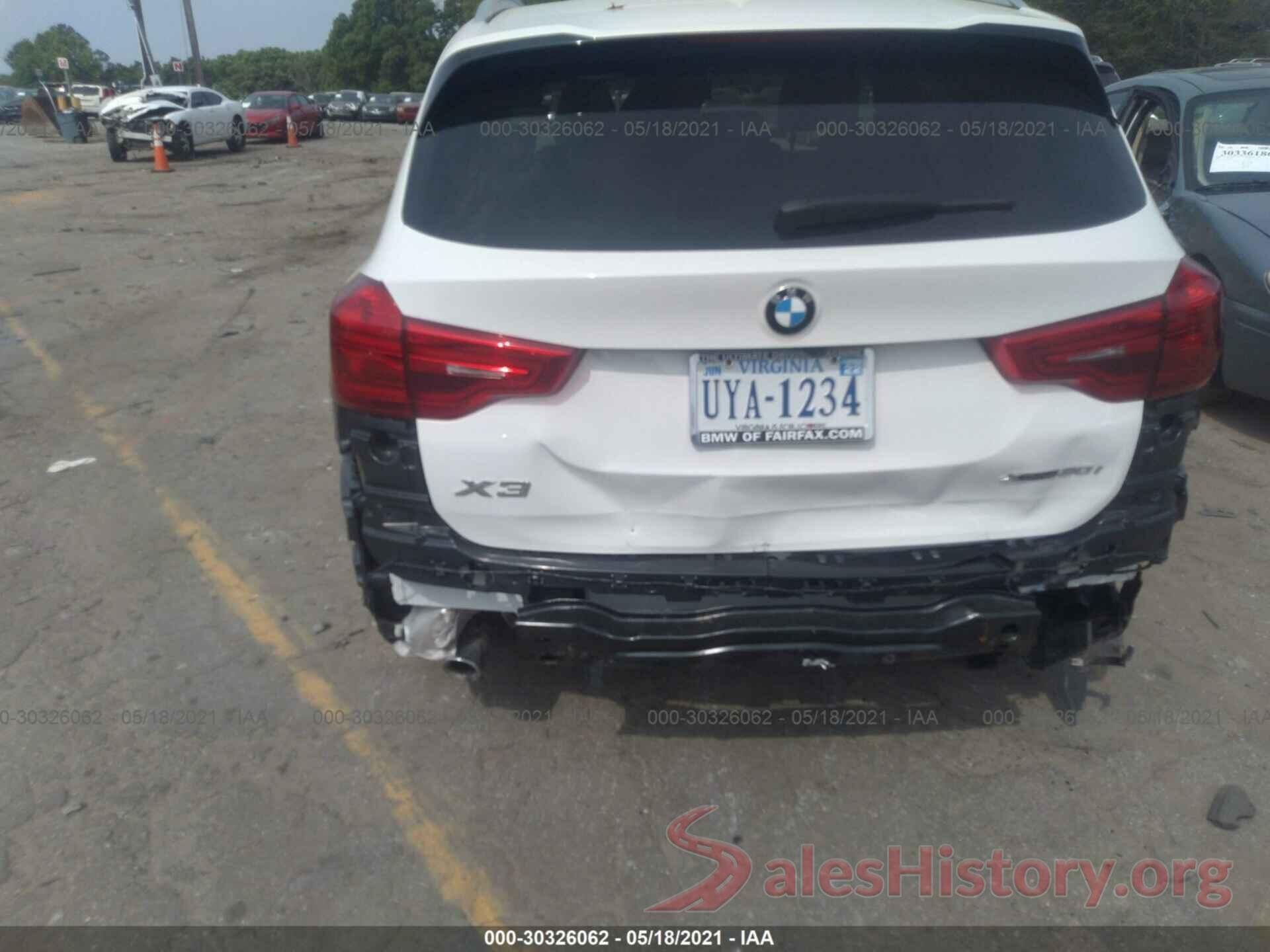 5UXTR9C50JLD72163 2018 BMW X3