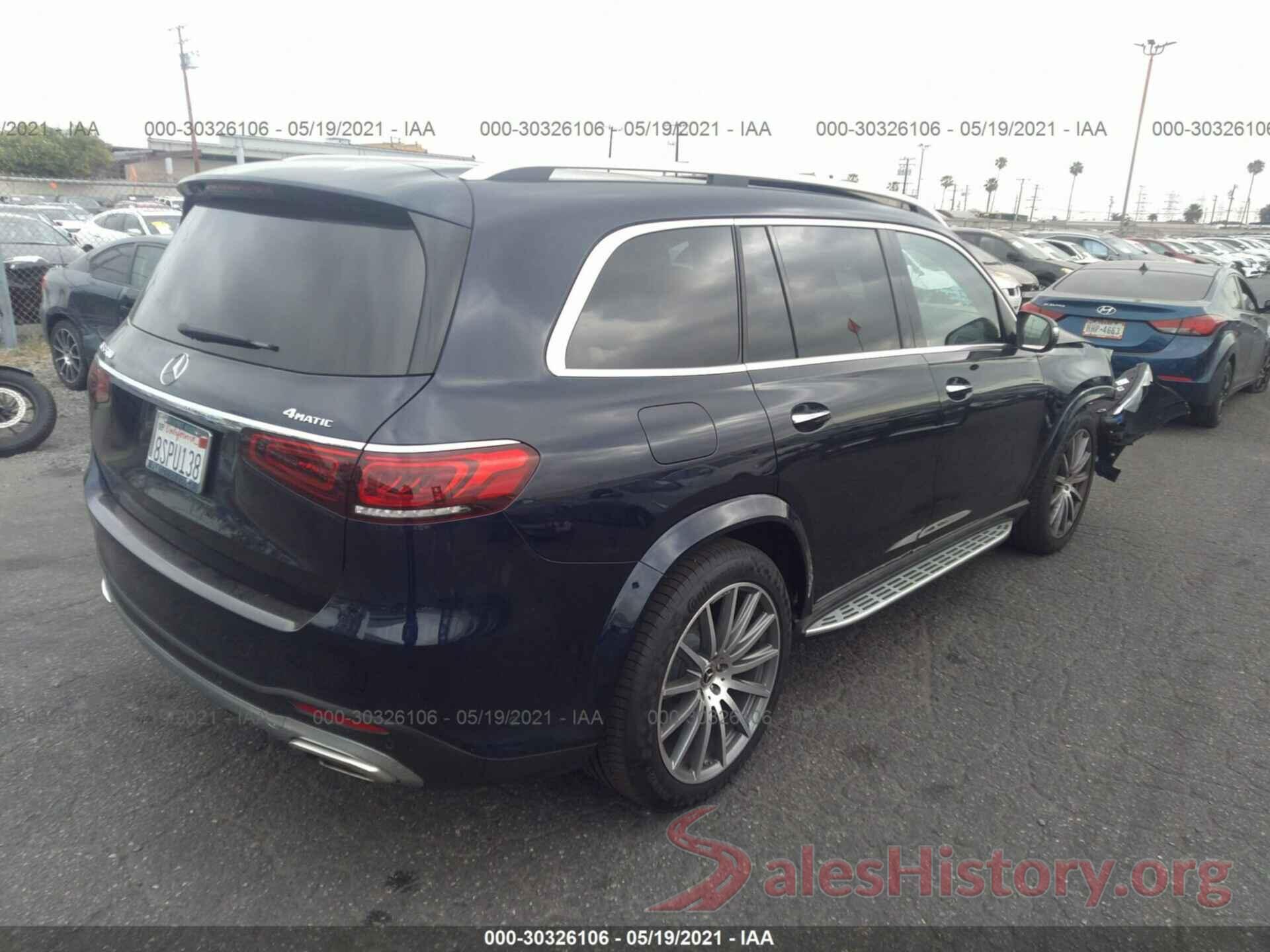 4JGFF8GE9LA292377 2020 MERCEDES-BENZ GLS