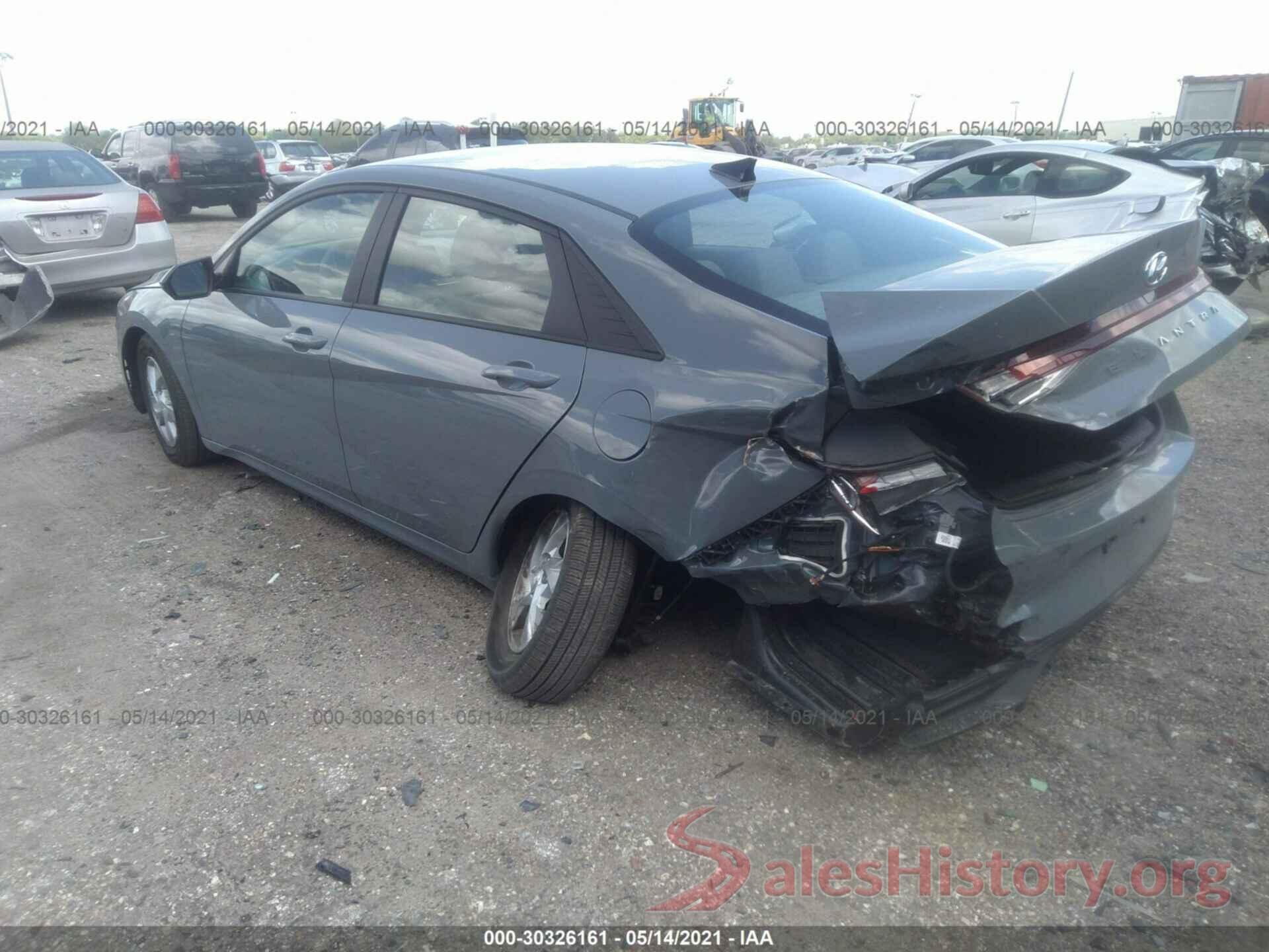 KMHLL4AG4MU140554 2021 HYUNDAI ELANTRA