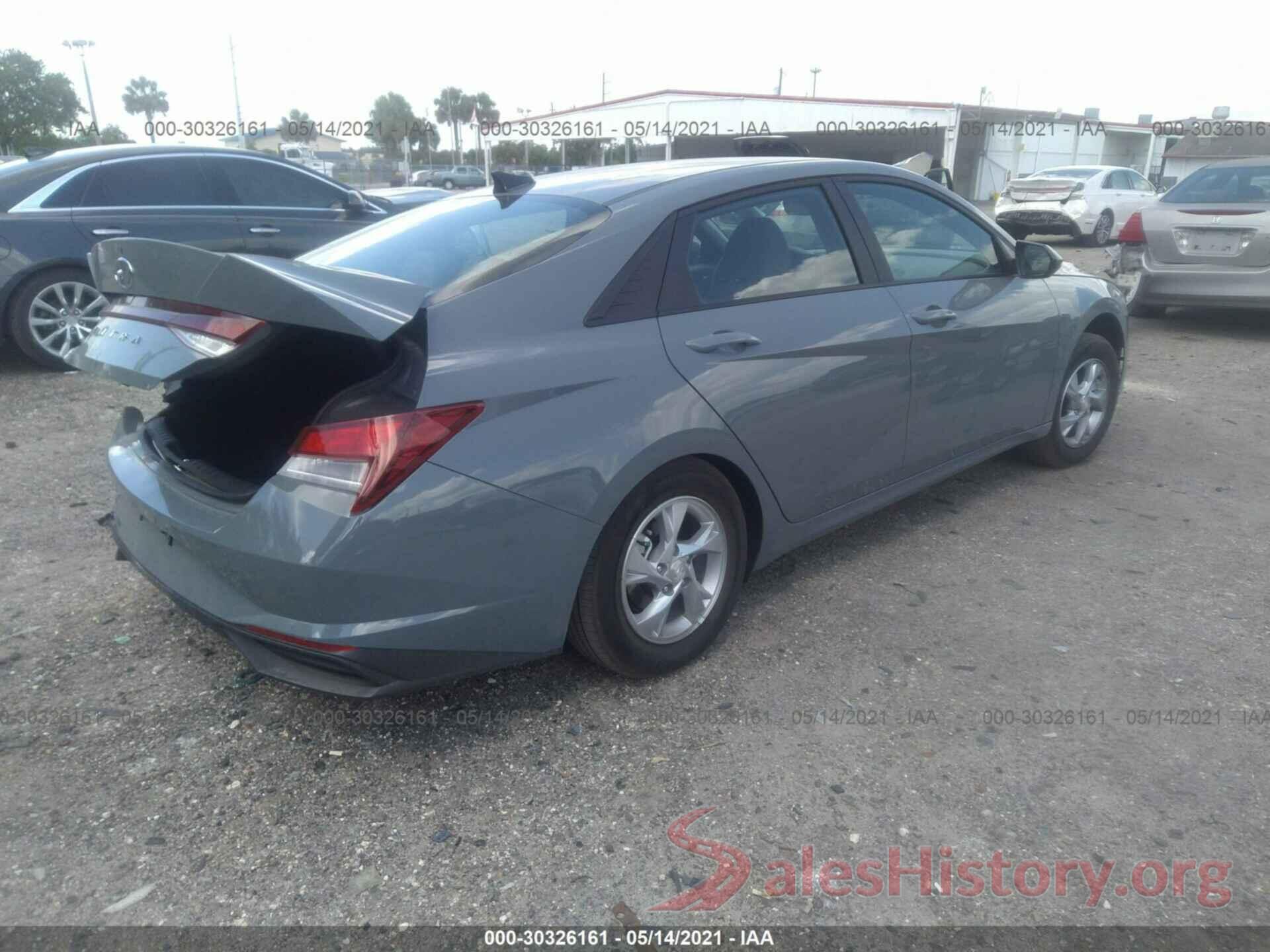 KMHLL4AG4MU140554 2021 HYUNDAI ELANTRA