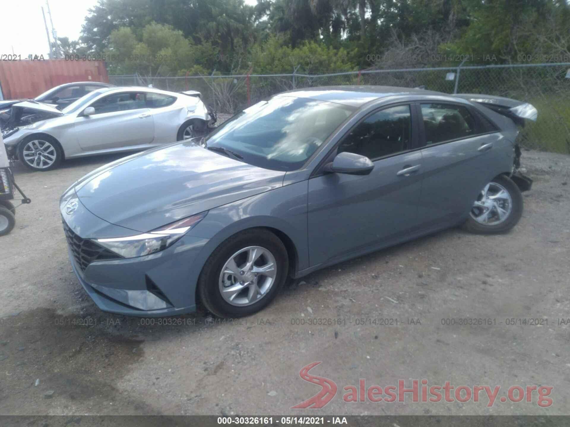 KMHLL4AG4MU140554 2021 HYUNDAI ELANTRA