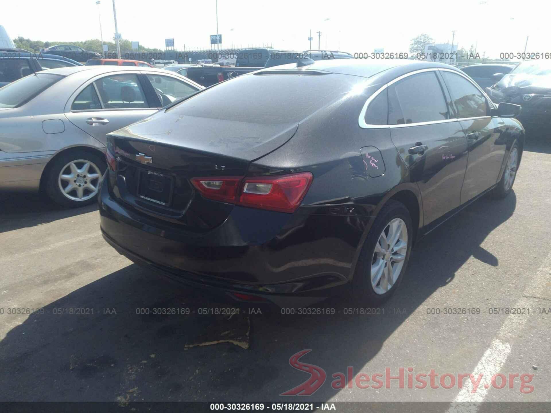 1G1ZE5STXGF279406 2016 CHEVROLET MALIBU