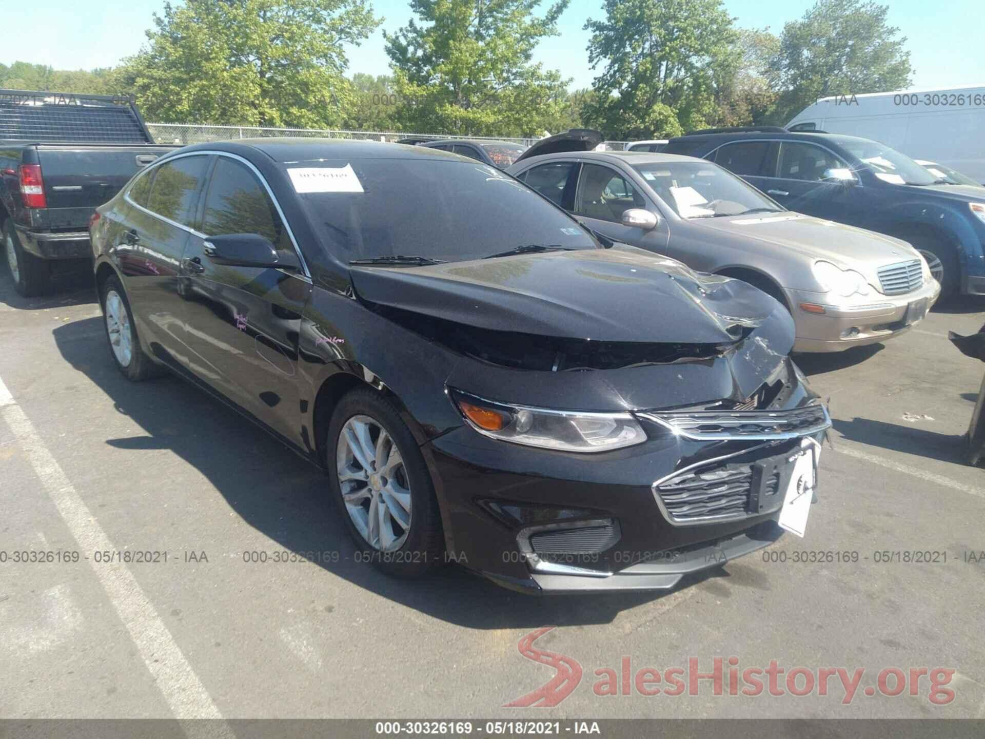 1G1ZE5STXGF279406 2016 CHEVROLET MALIBU