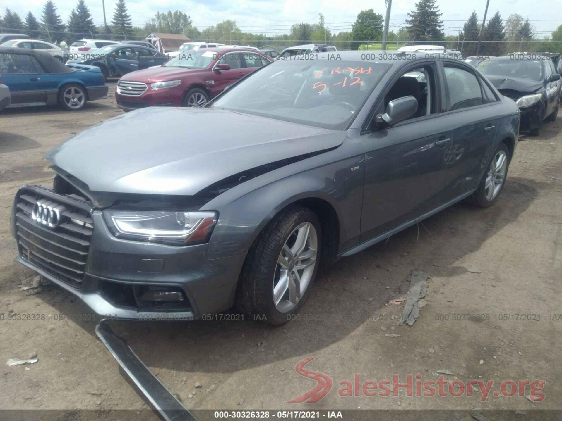 WAUBFAFL9GN012544 2016 AUDI A4