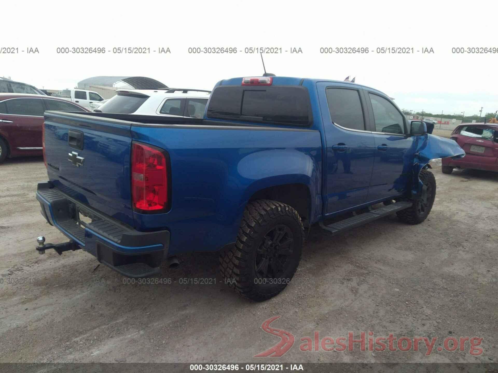 1GCGSCENXK1215736 2019 CHEVROLET COLORADO