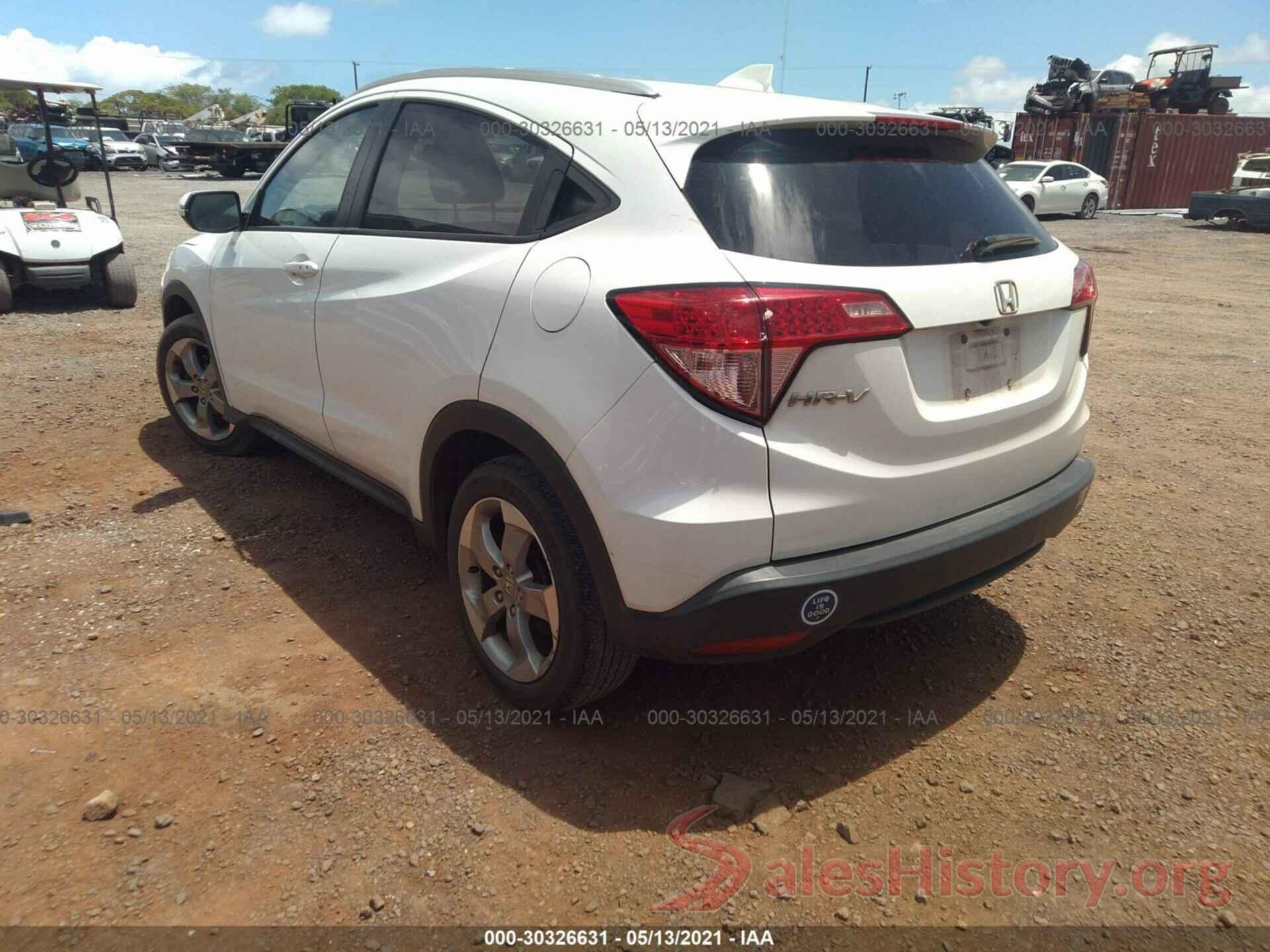 3CZRU5H70GM748176 2016 HONDA HR-V