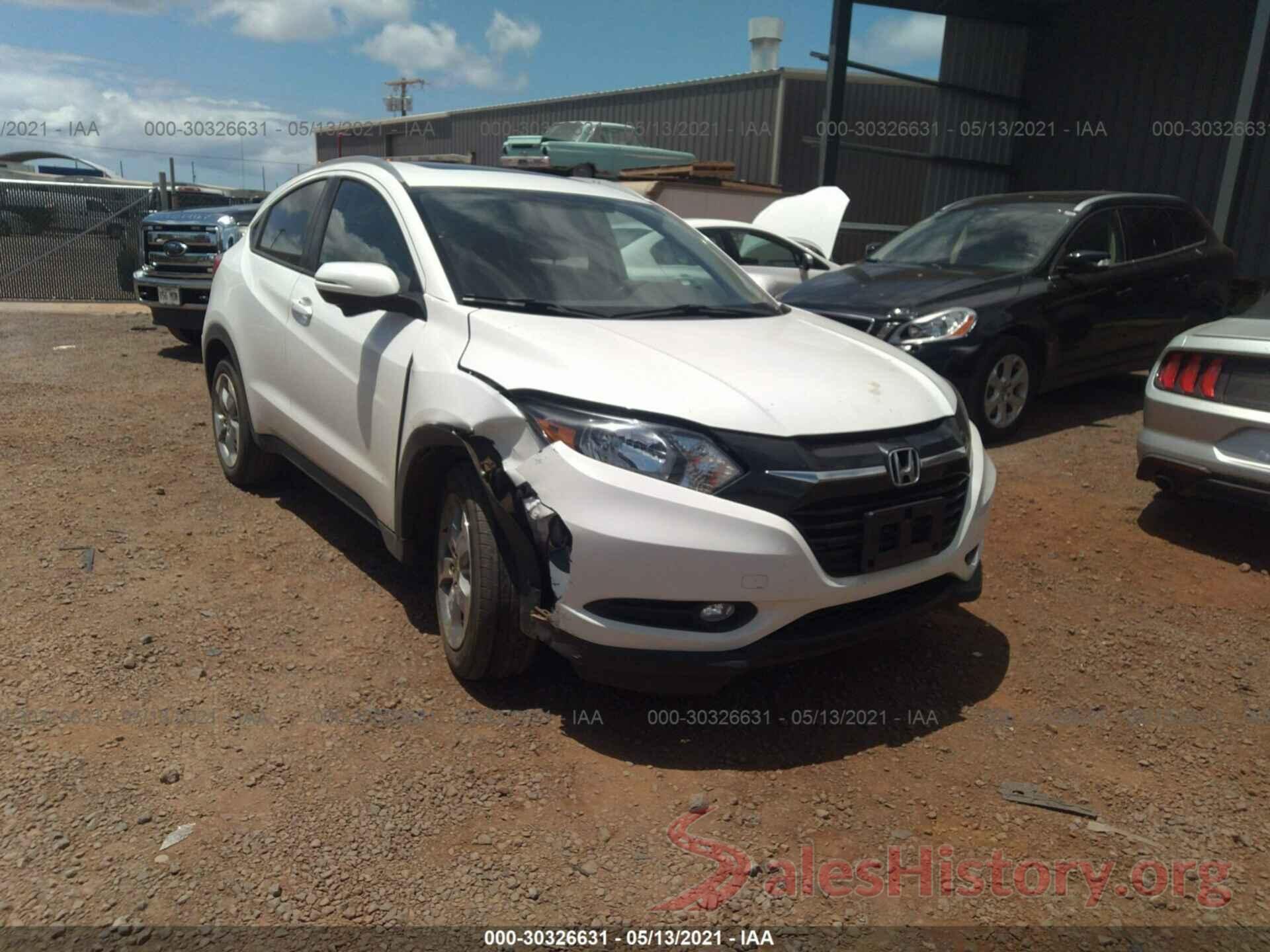 3CZRU5H70GM748176 2016 HONDA HR-V